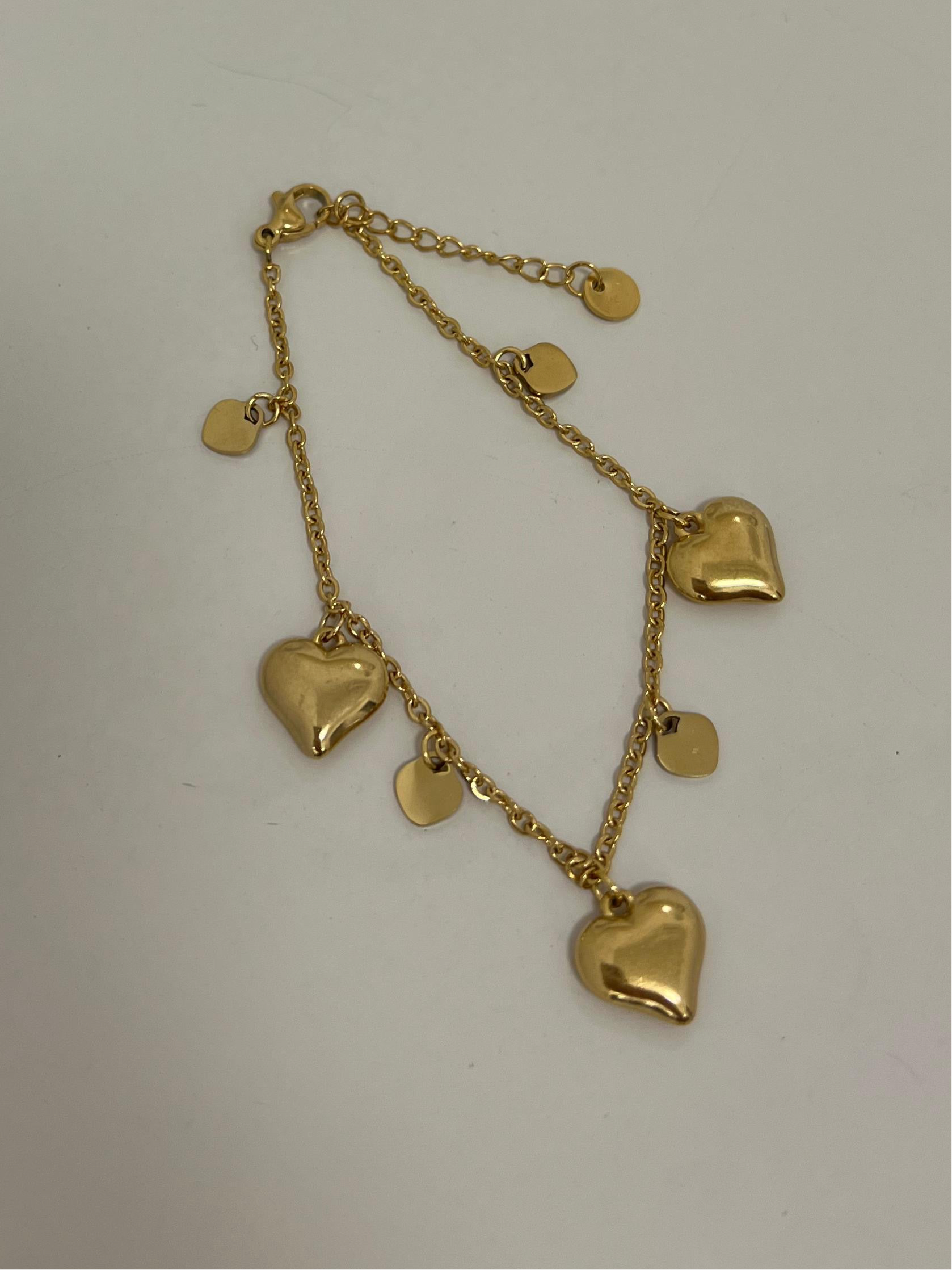 Bracciale Hearts Gold