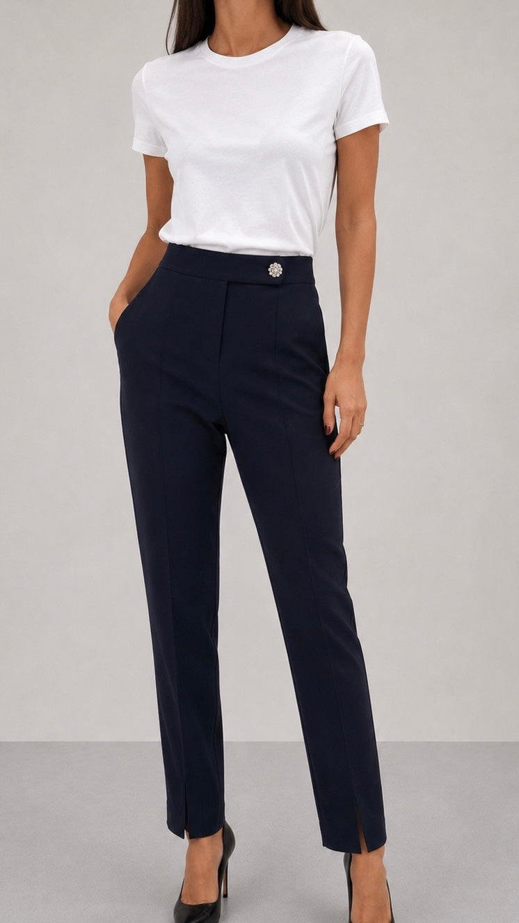 Pantalone Tessuto Classico Gioiello Tg.S