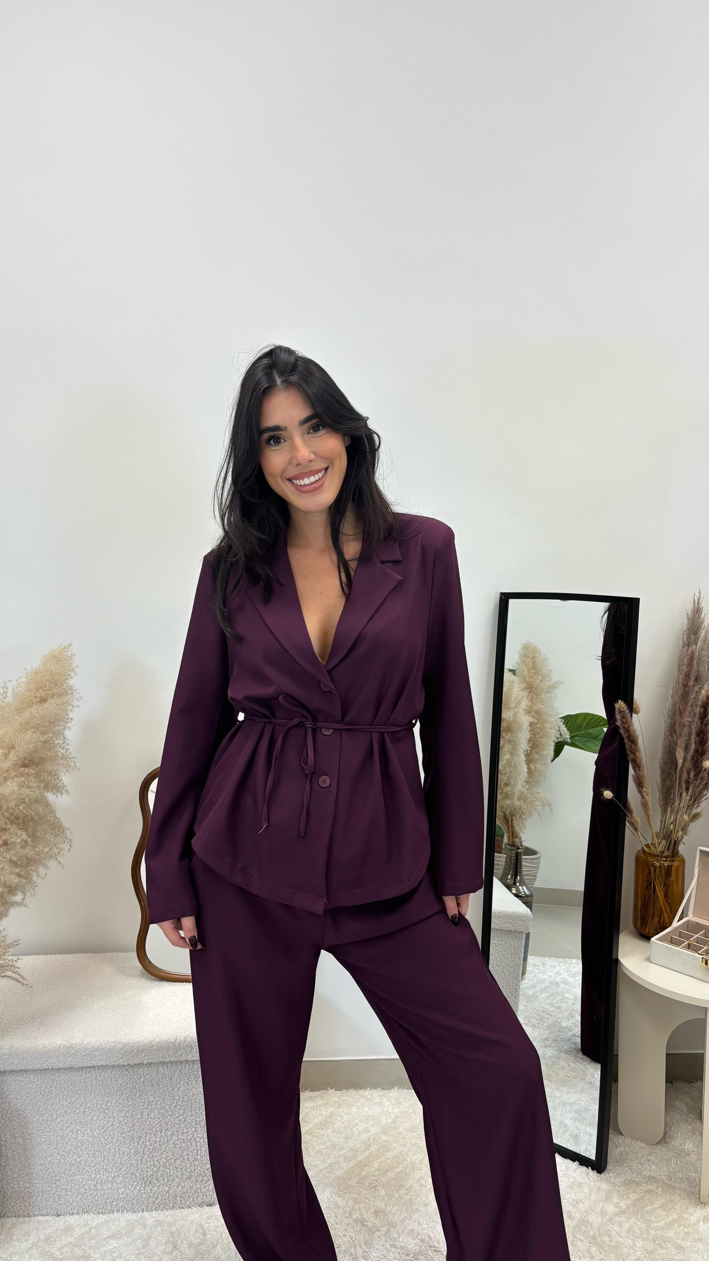 Tailleur Classic Chic Prugna