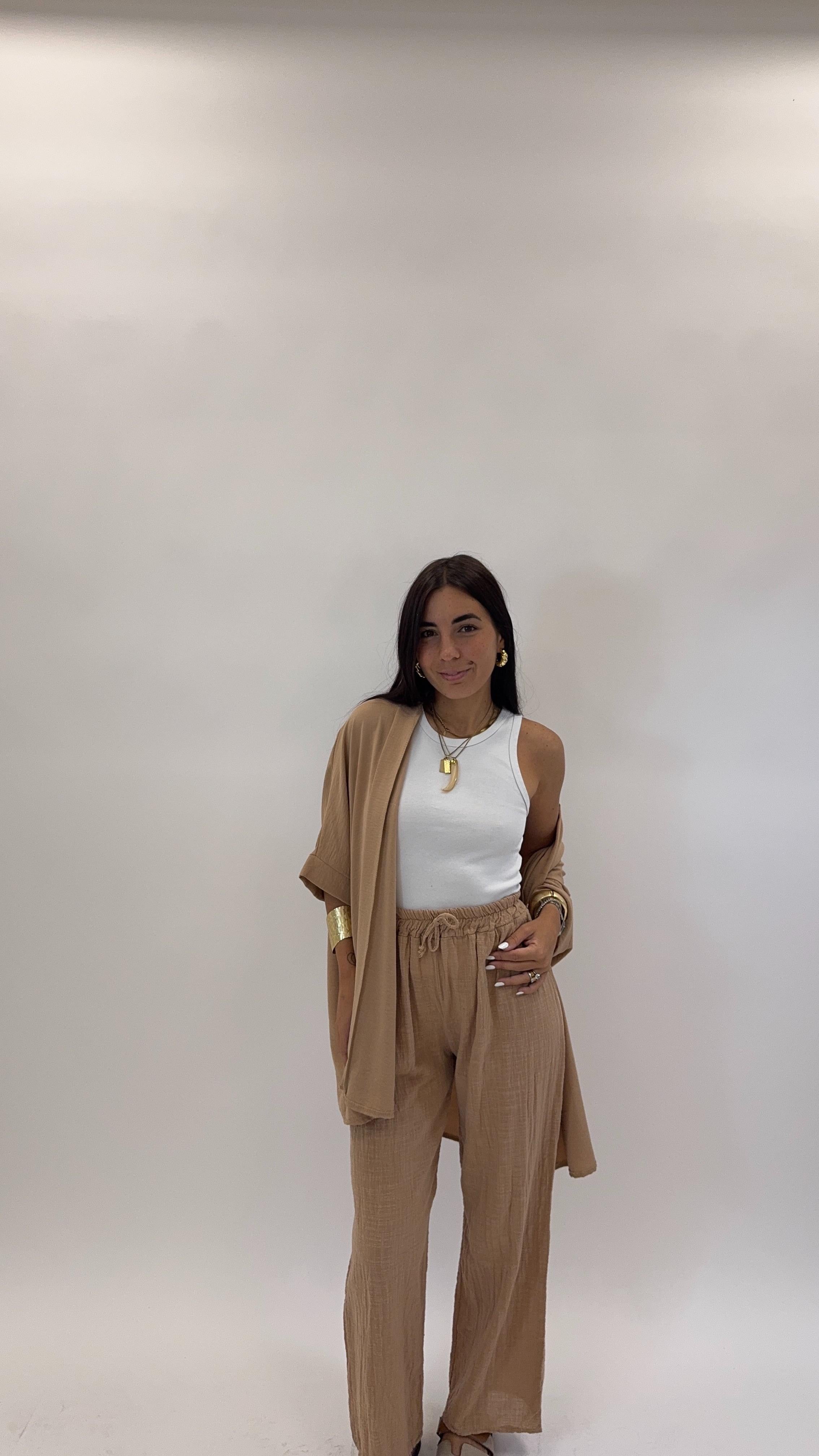Pantalone Bea Camel