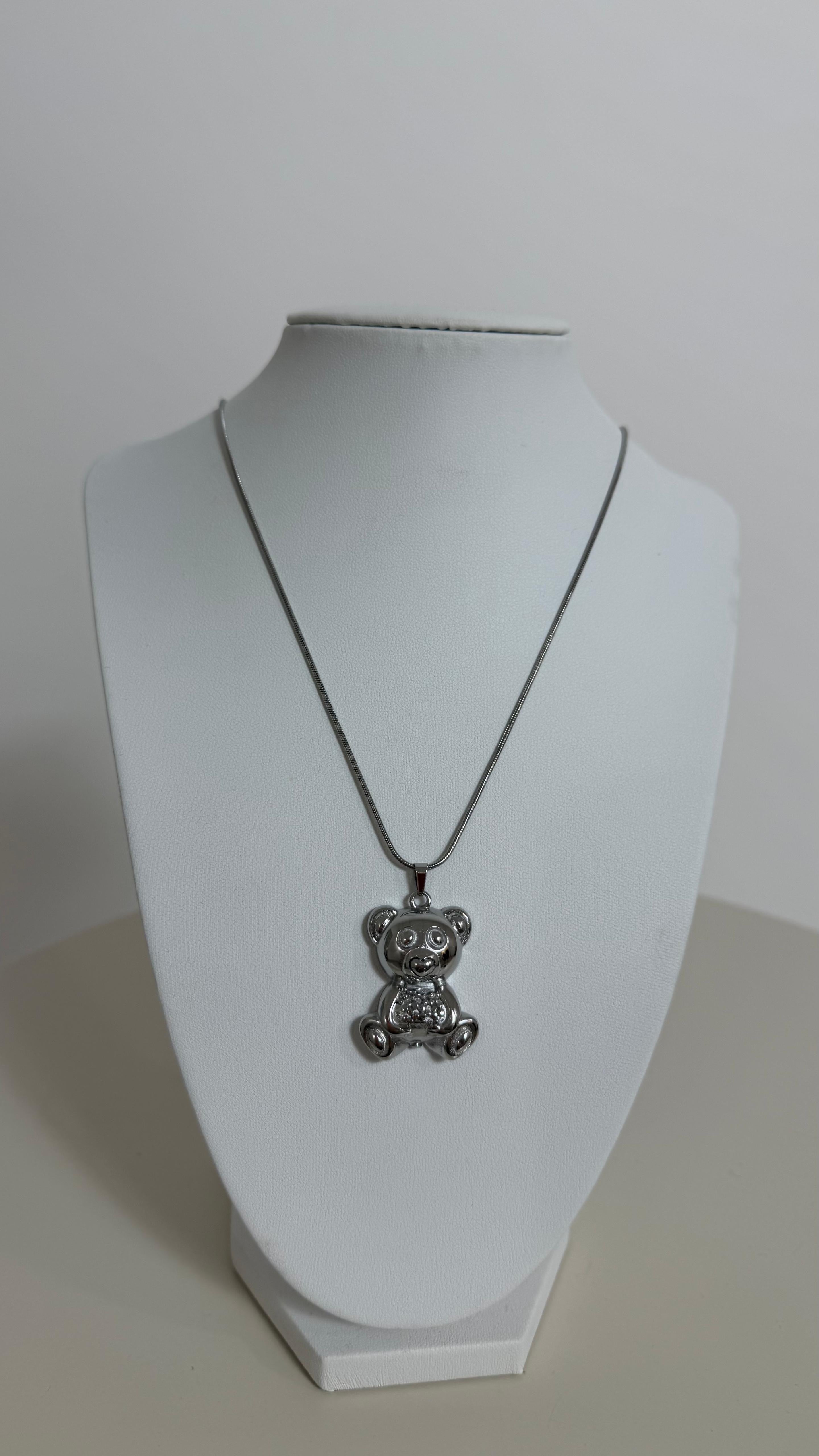 Collana Teddy Silver