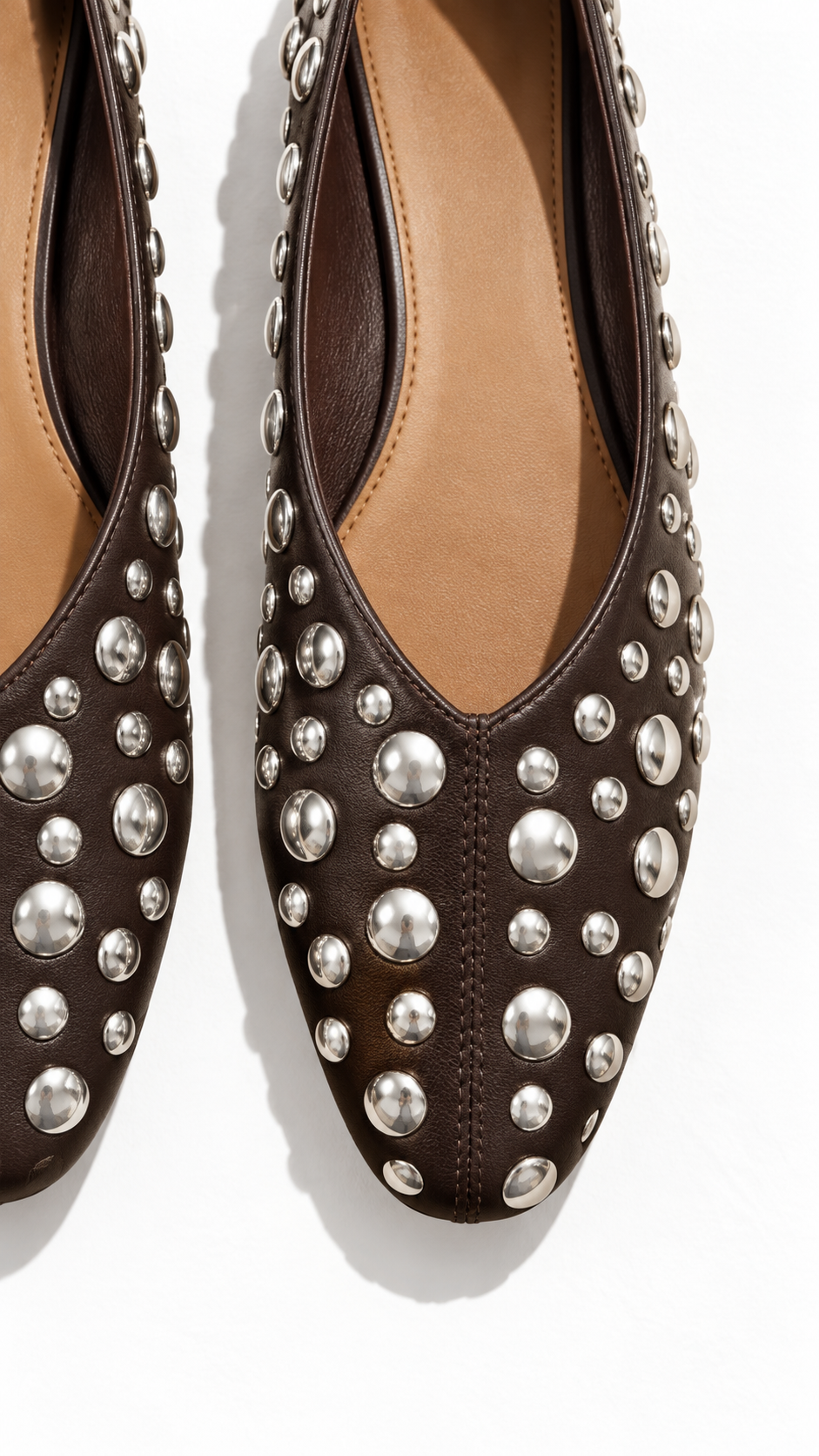 Studded Ballerina