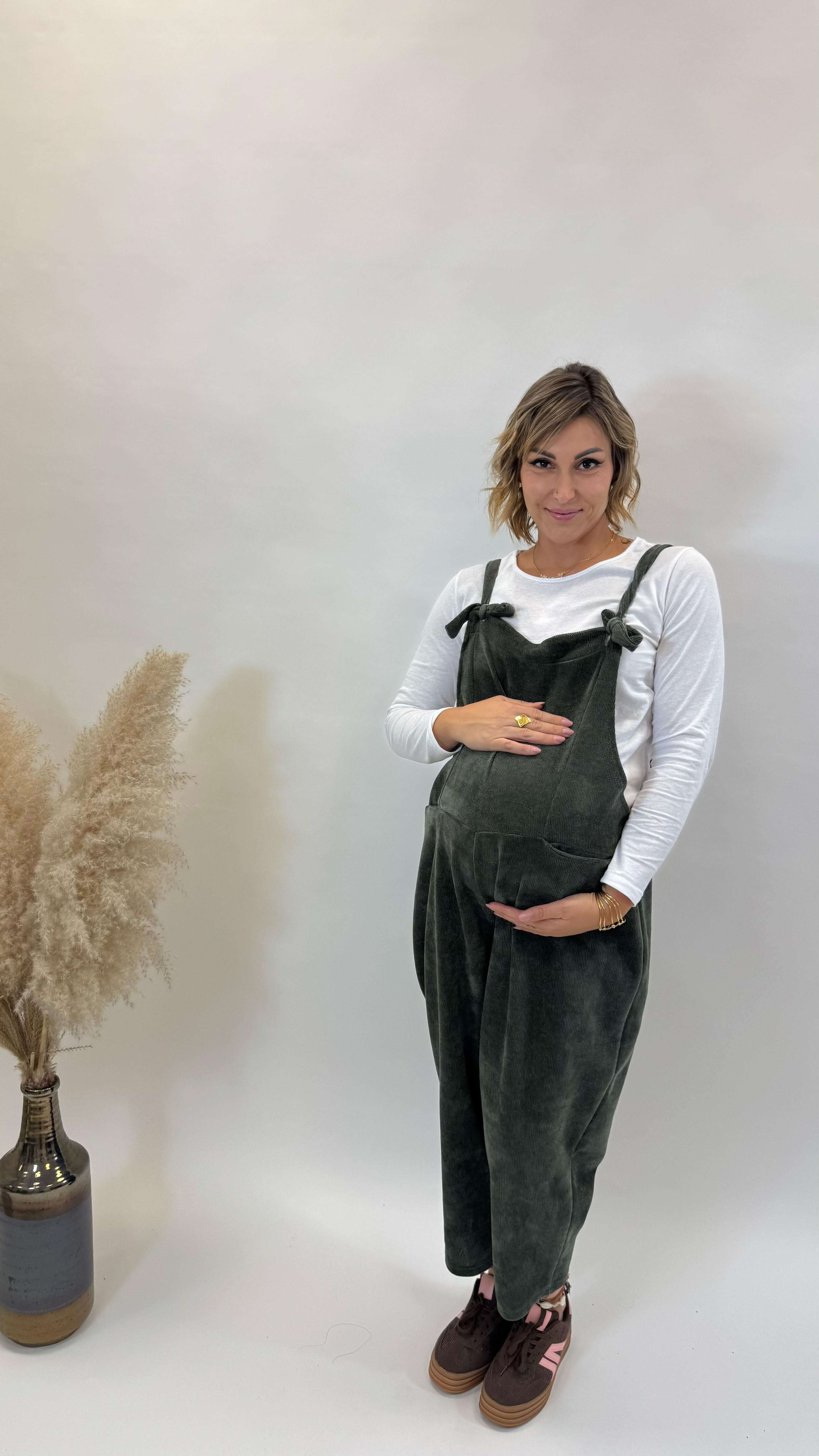 Salopette Balloon Verde