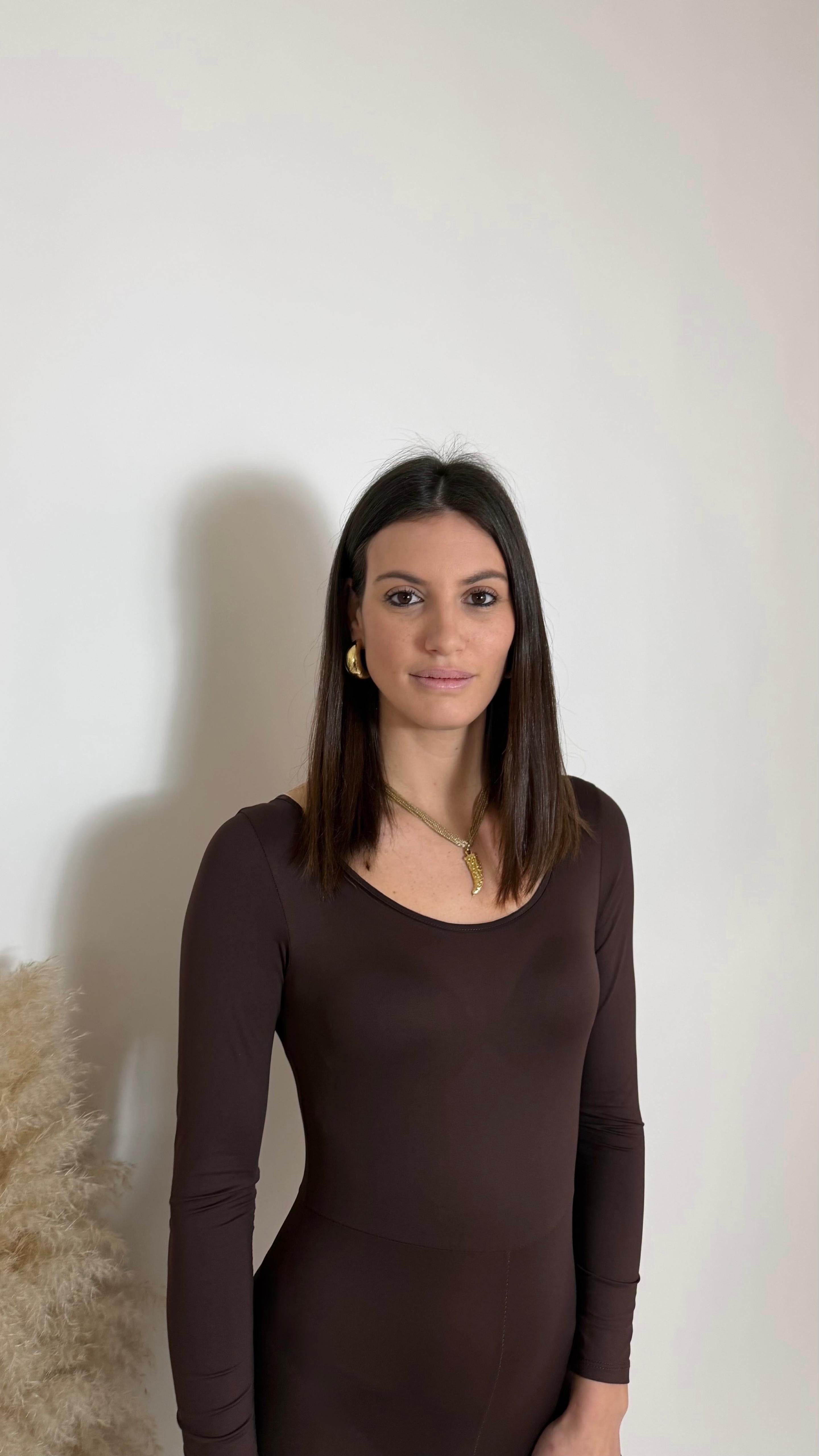 Jumpsuit Second Skin - Sigaretta / Choco