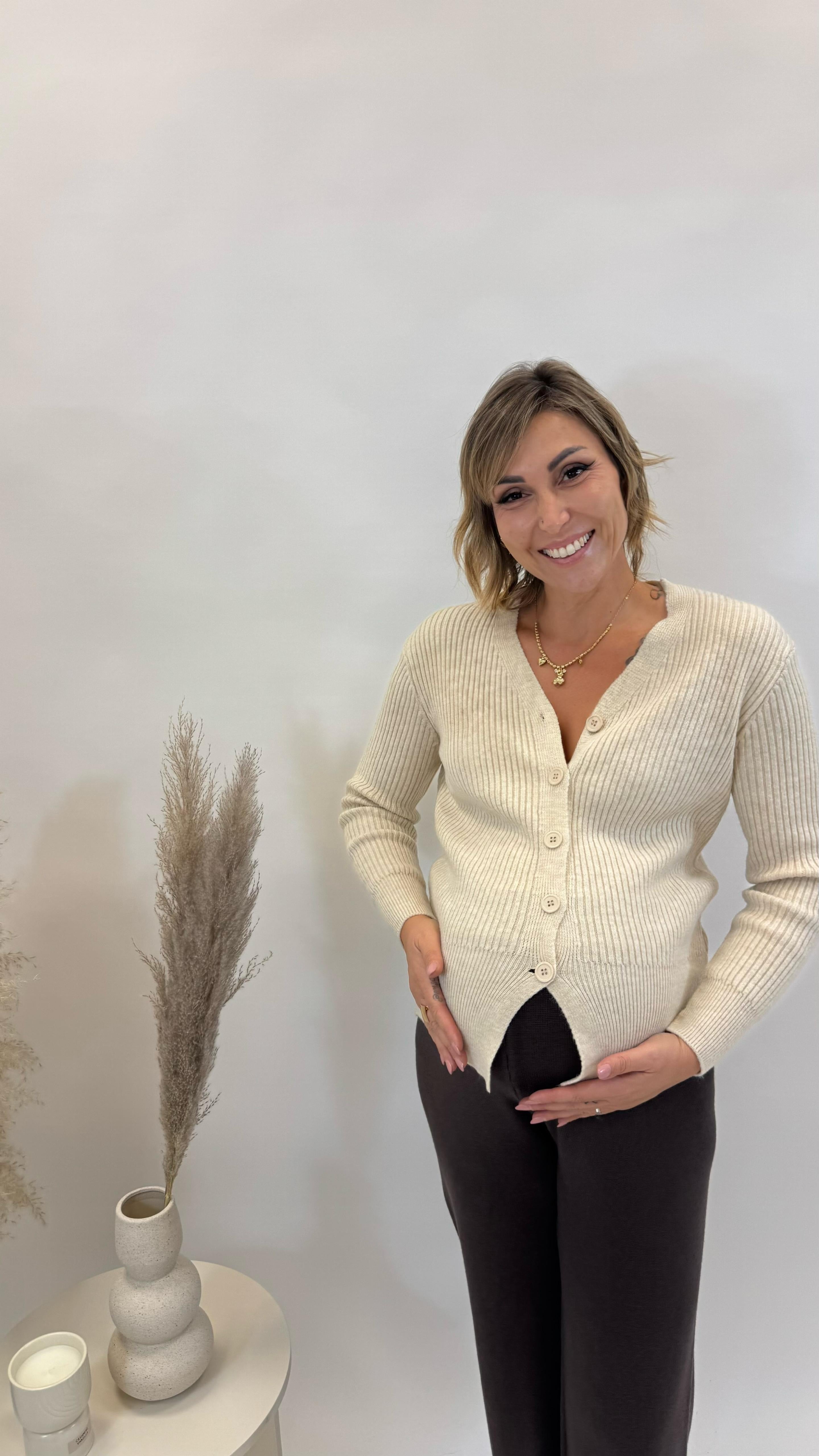 Cardigan Pull Burro