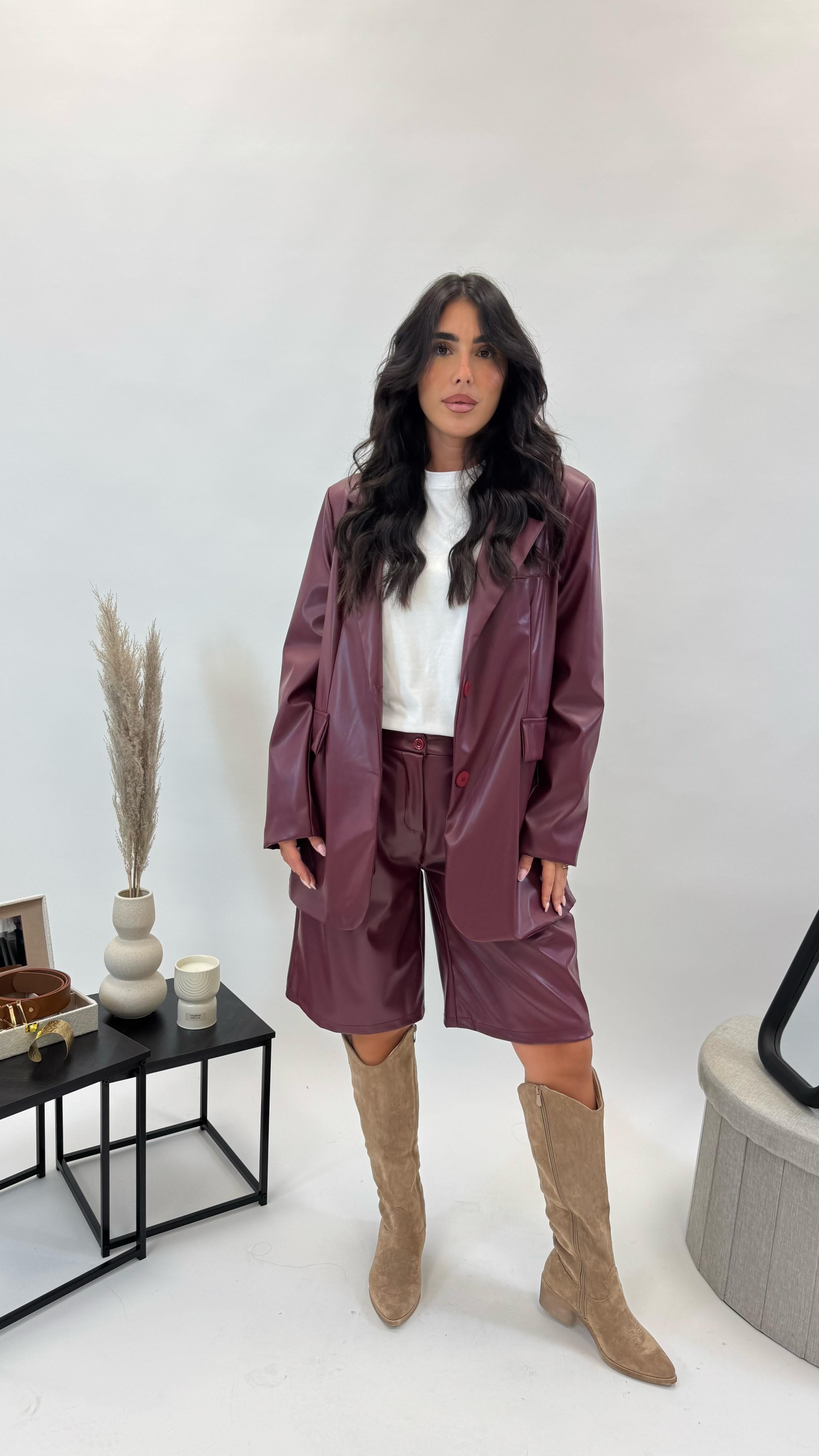 Bermuda Eco Burgundy