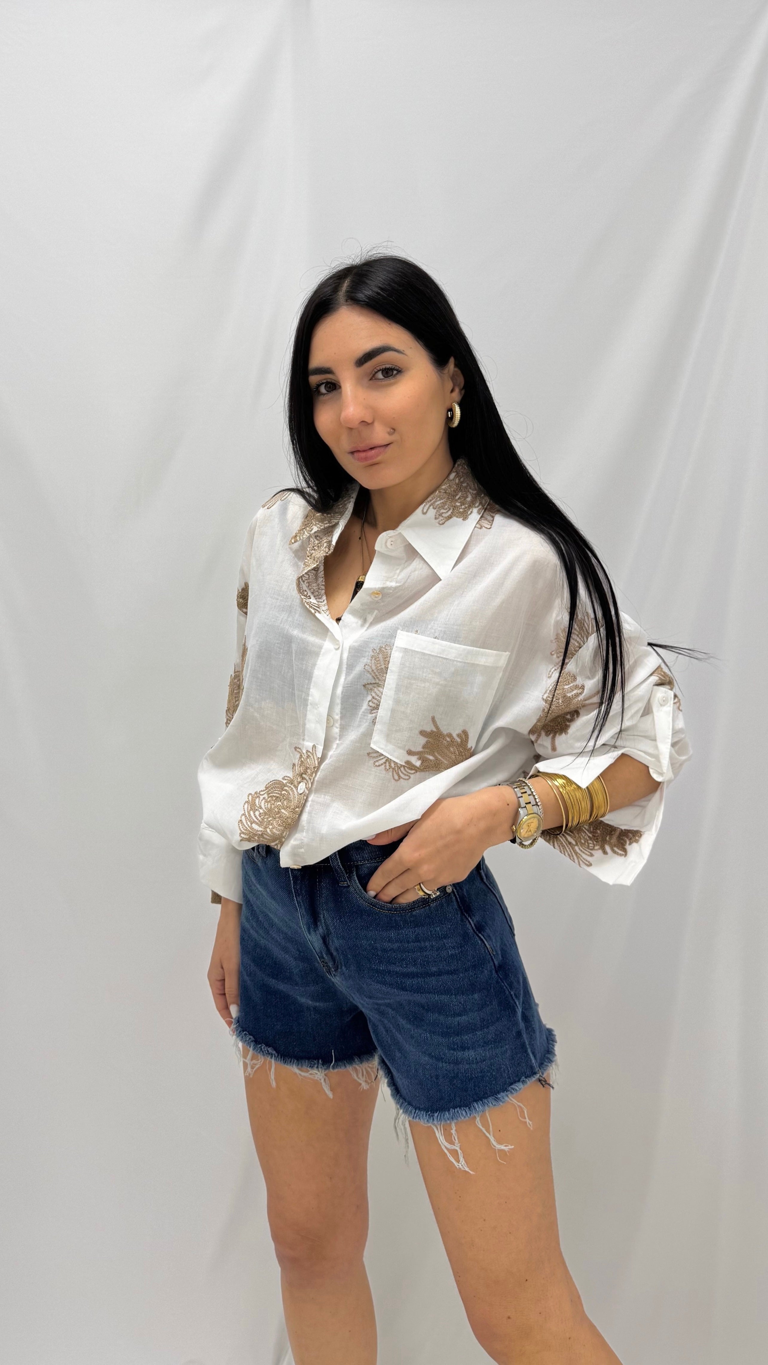 Blusa Coralli Aesthetic Camel