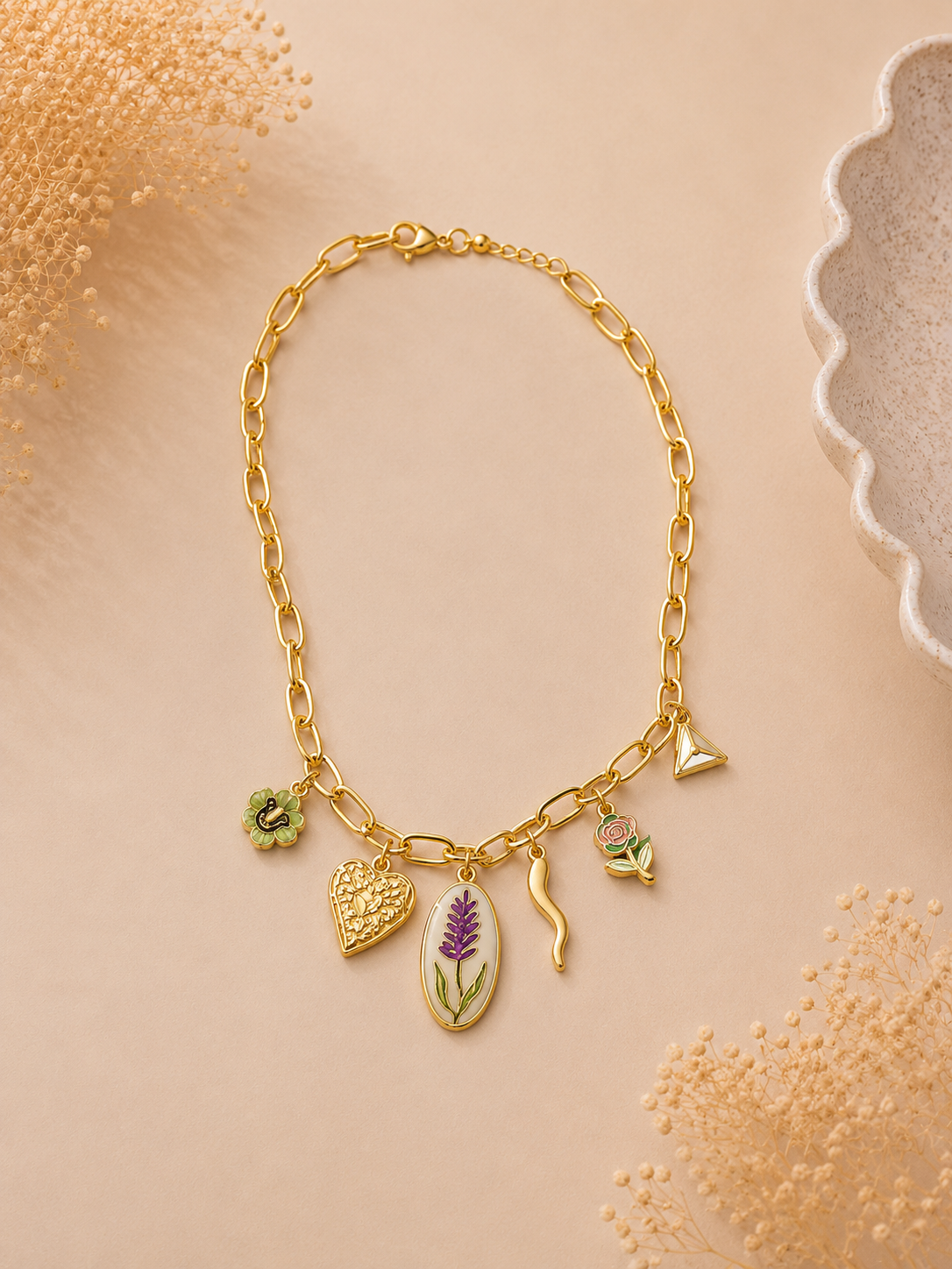 Collana Wildflower Charms