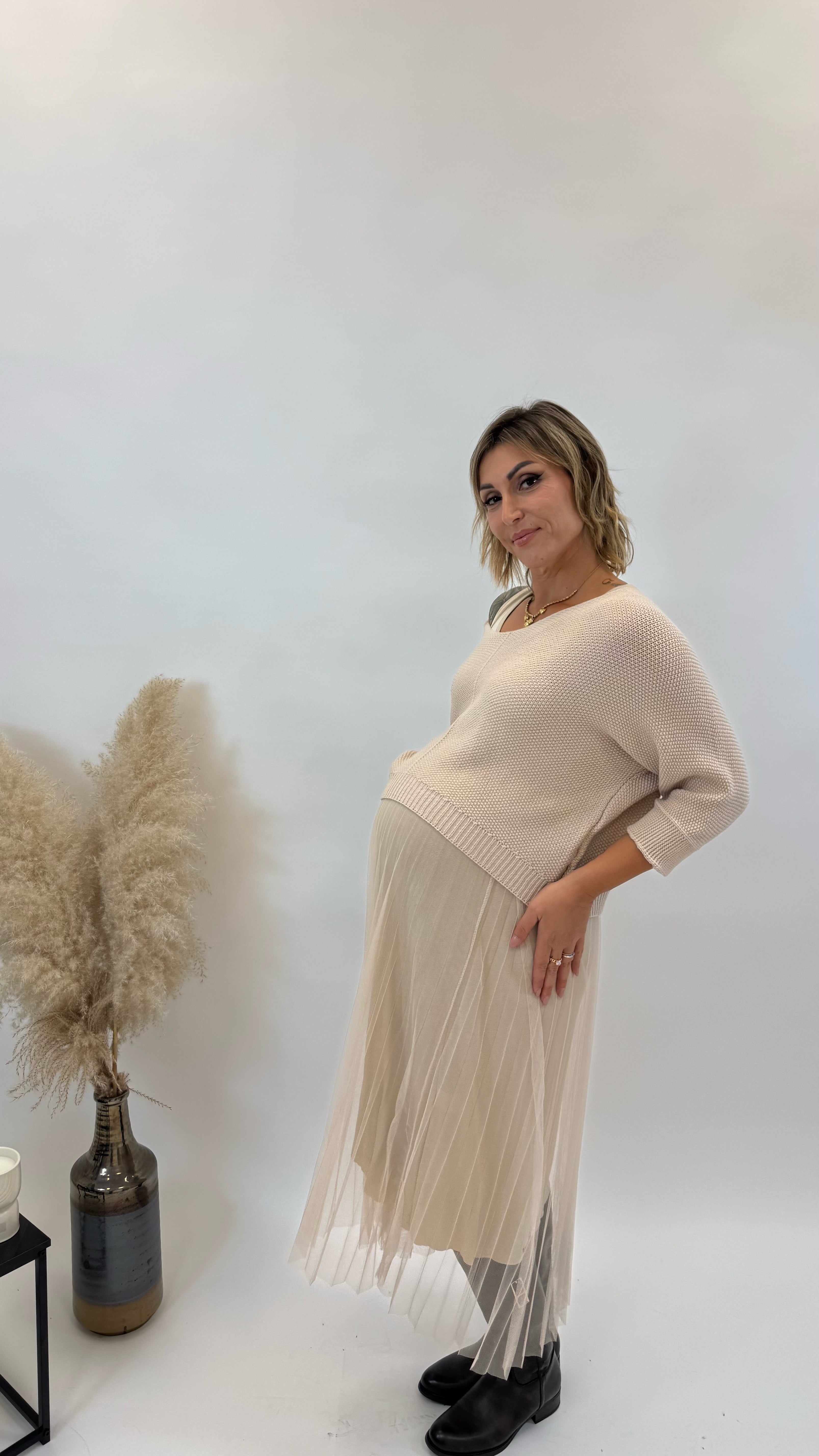 Abito Tulle Burro