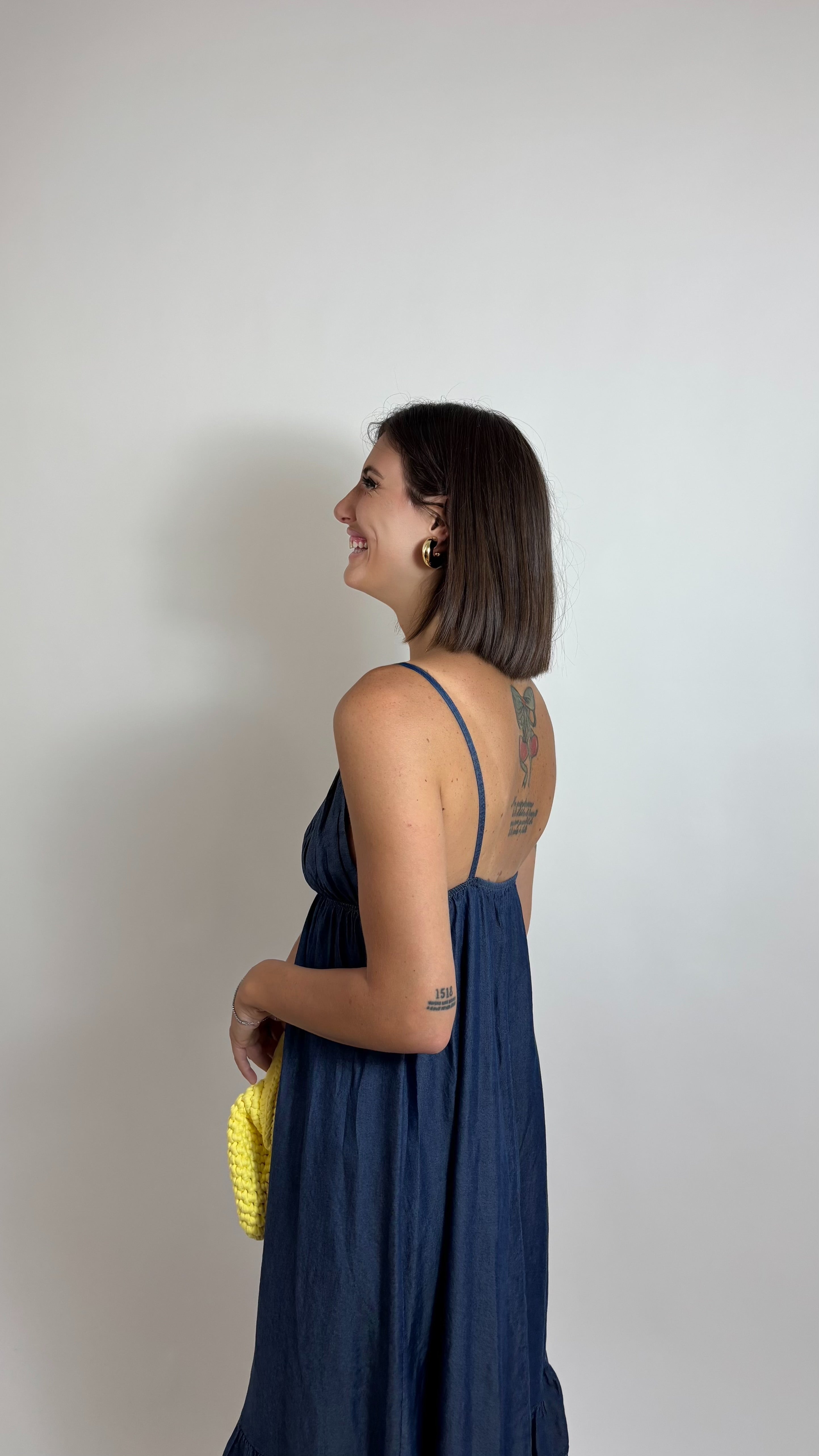 Abito Triangolo Chambray