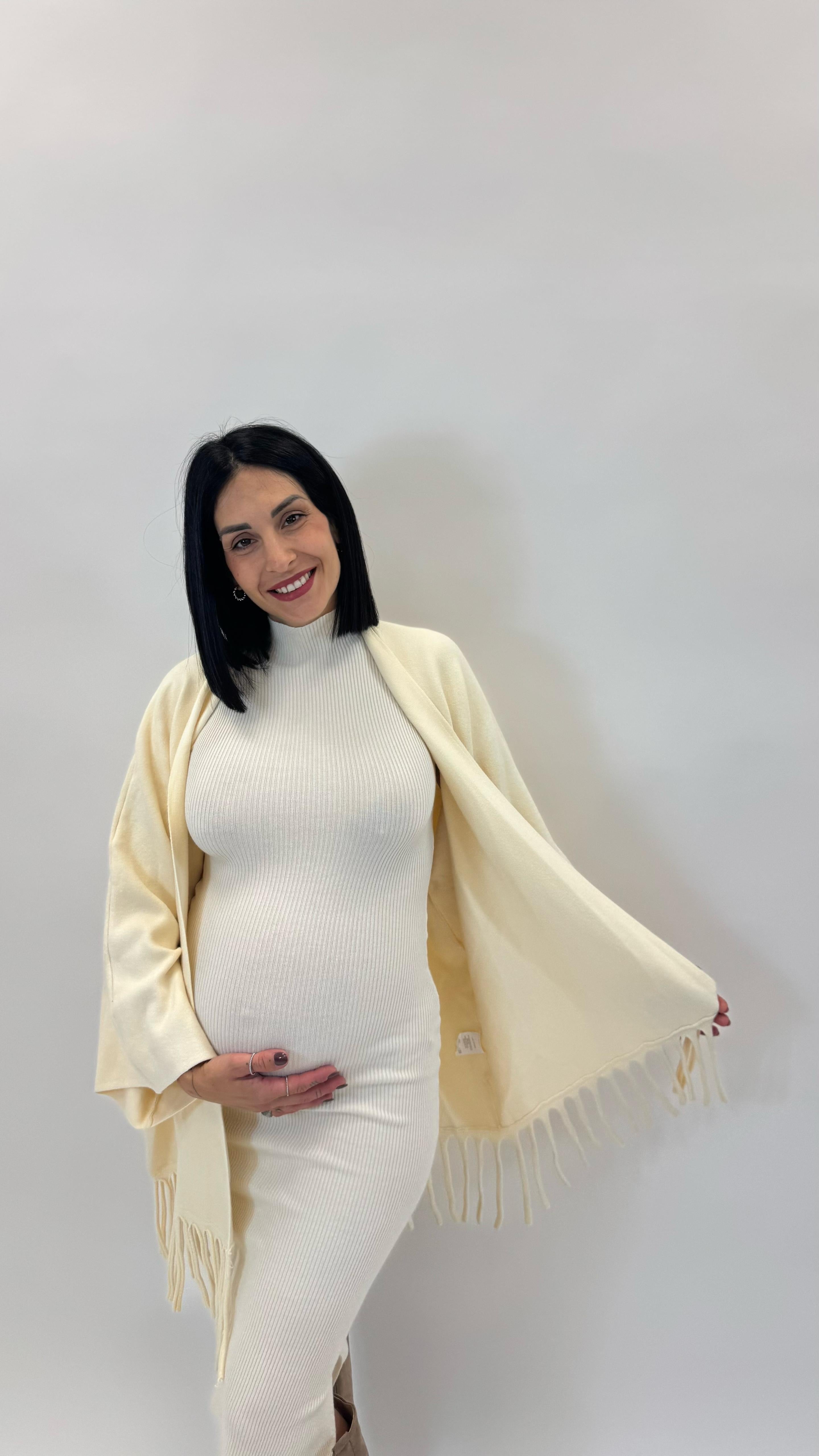 Cardigan Manica Campana Burro