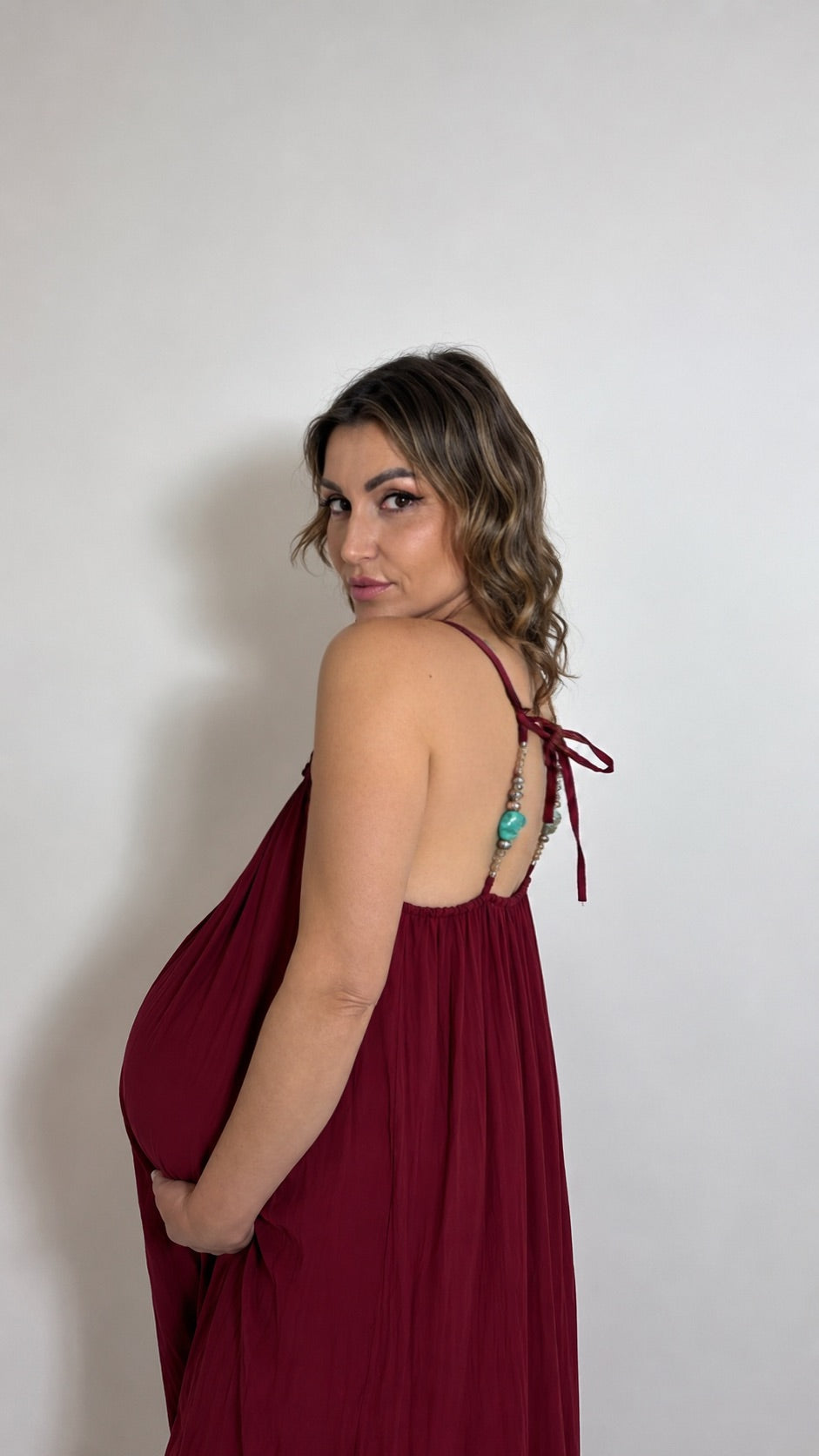 Maxi Dress Jewel Rosso India