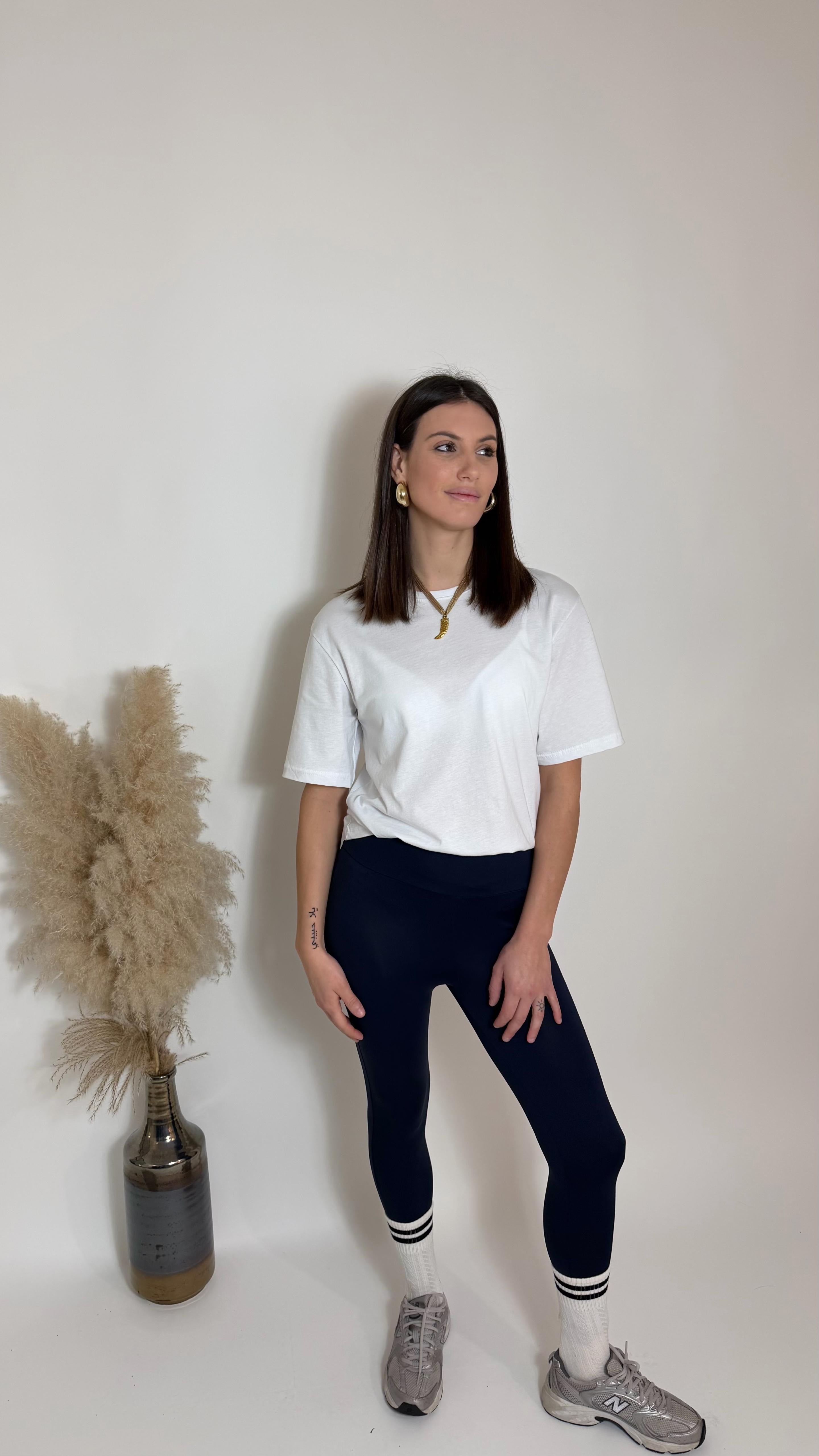 Leggins Second Skin - Sigaretta / Blu Notte