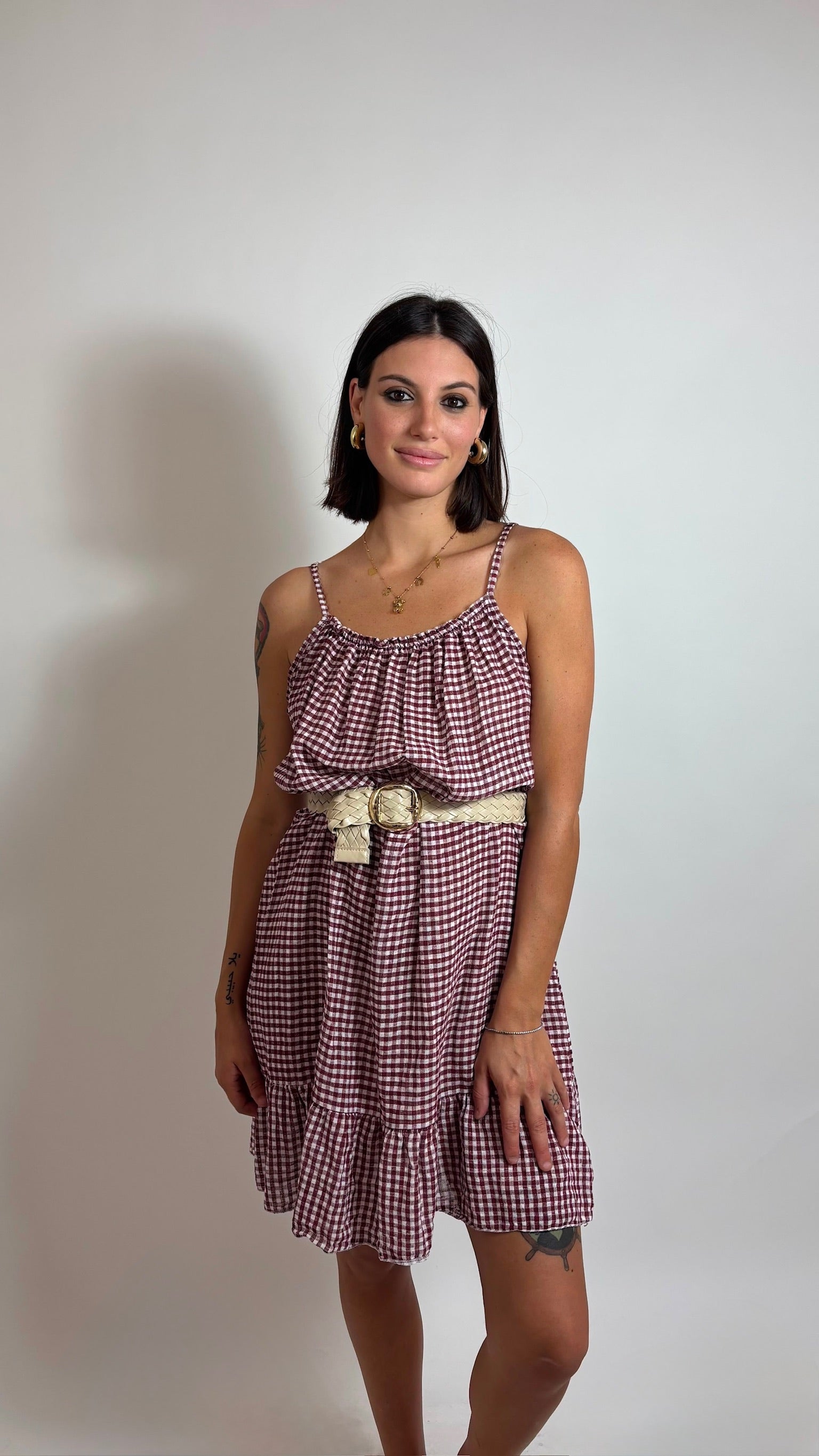 Happy Dress Vichy Choco