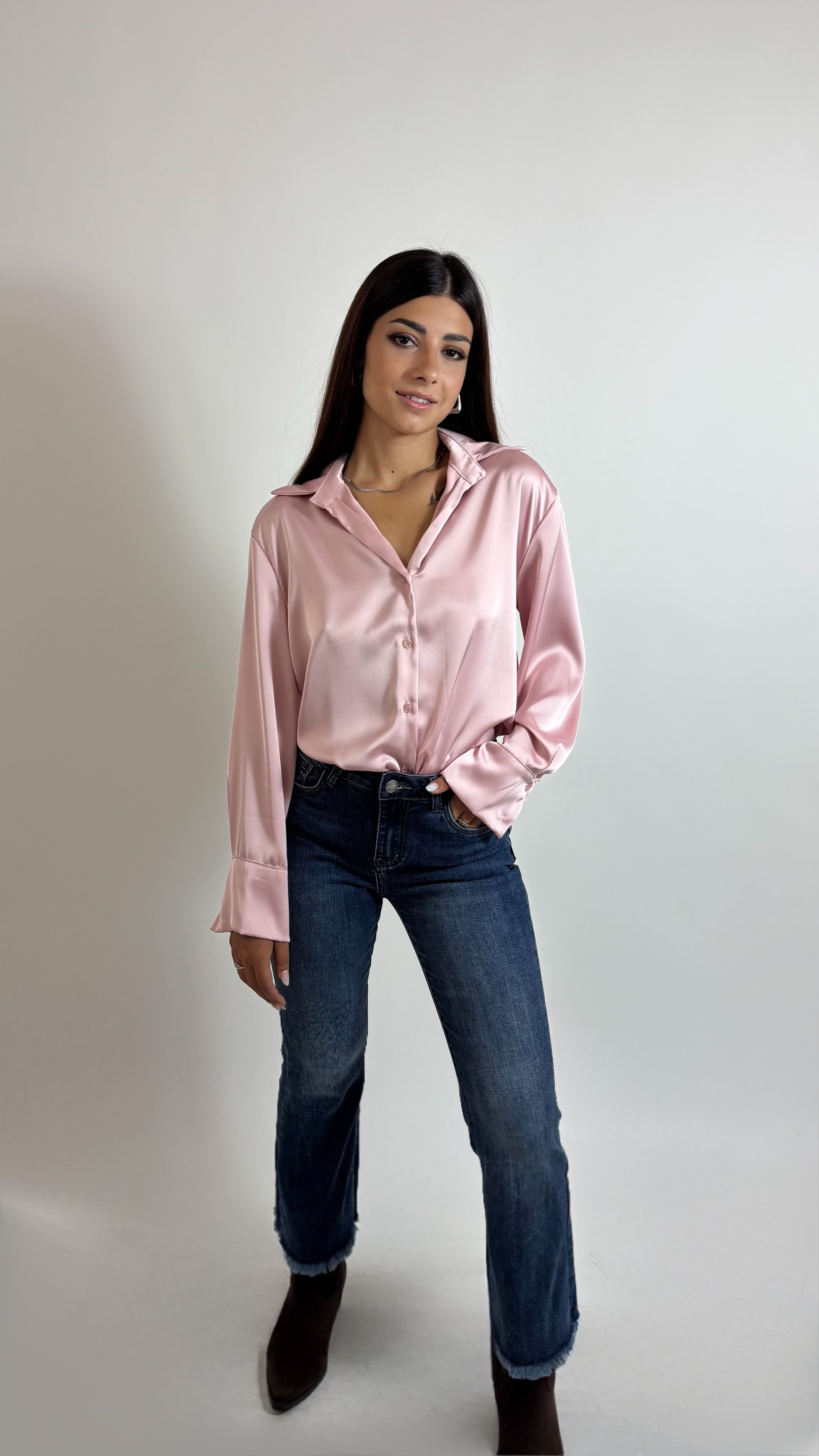 Denim Trombetta Sfrangiato