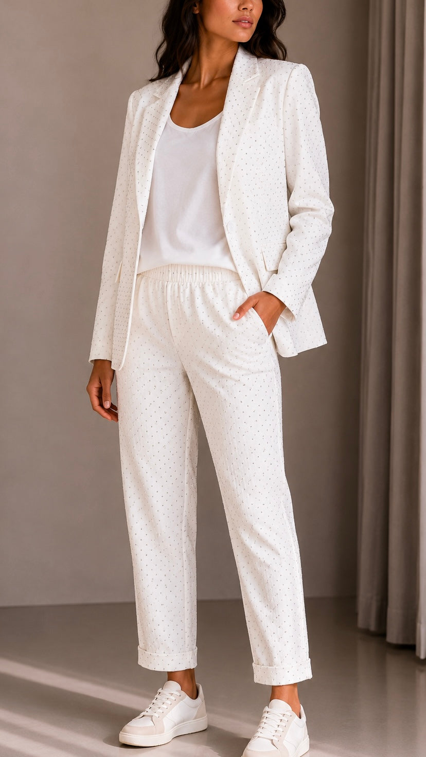 Tailleur Sparkling Bianco