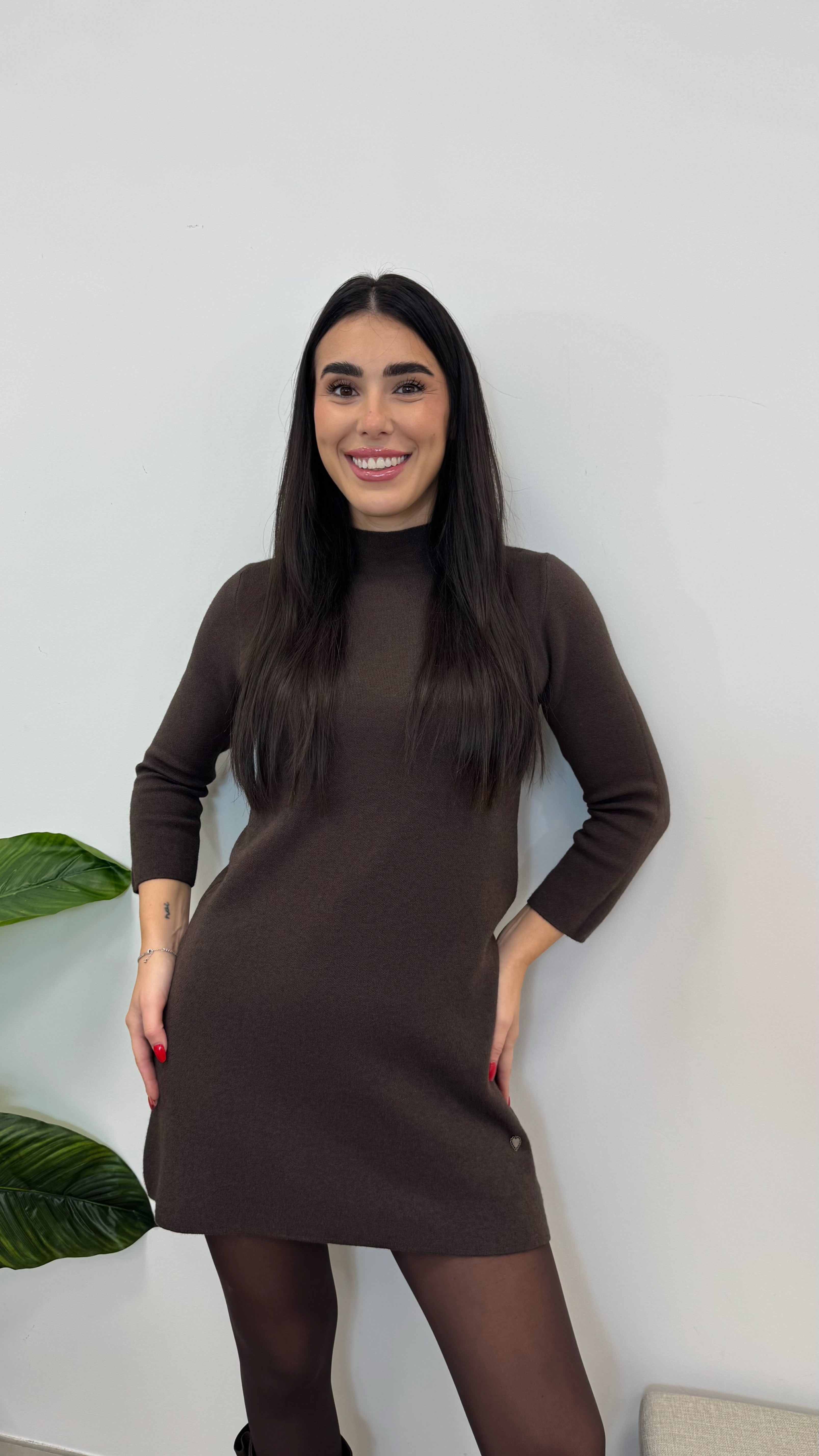 Minidress Cozy Cioccolato