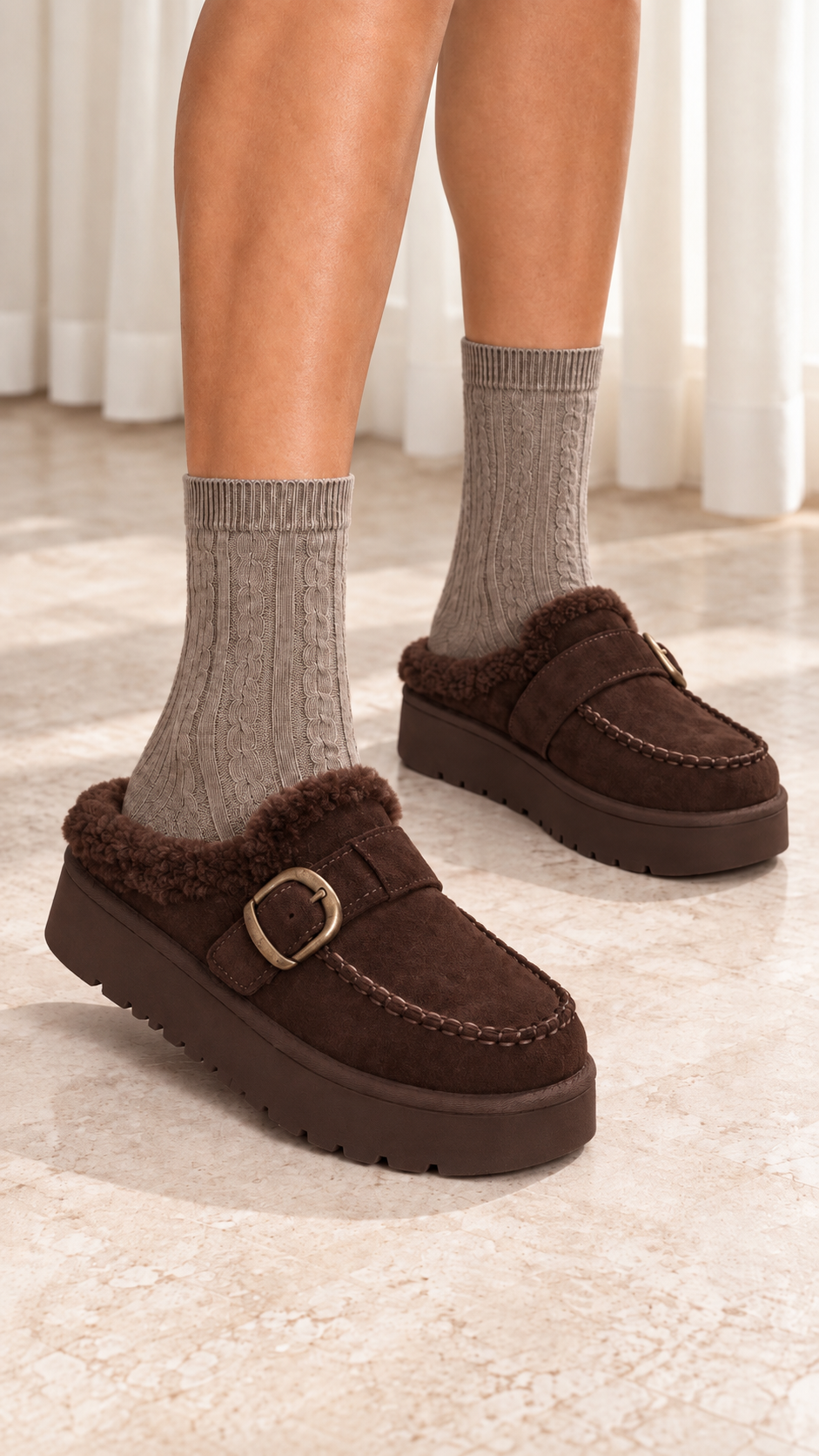 Sabot Teddy Moka