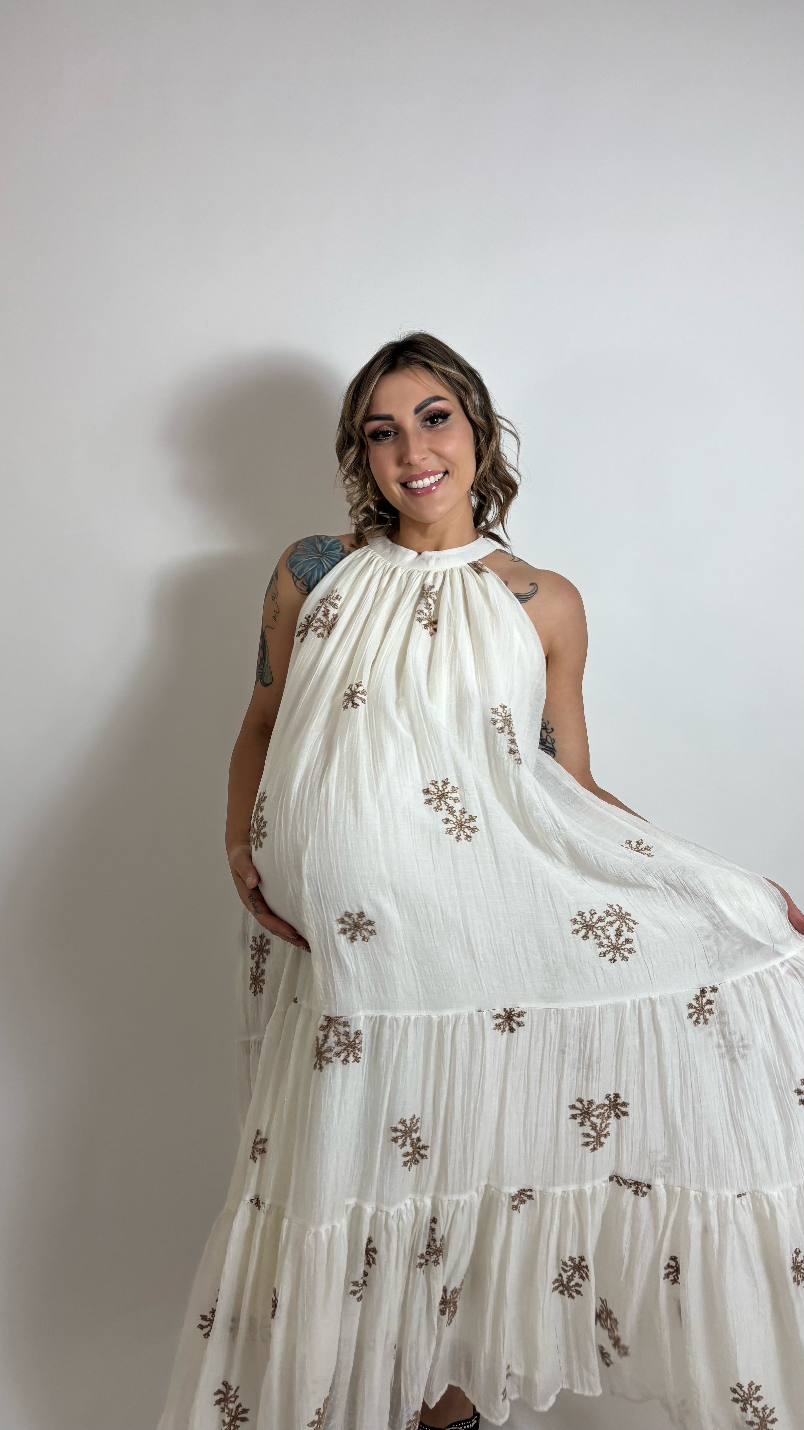 Maxi Dress Snowflake