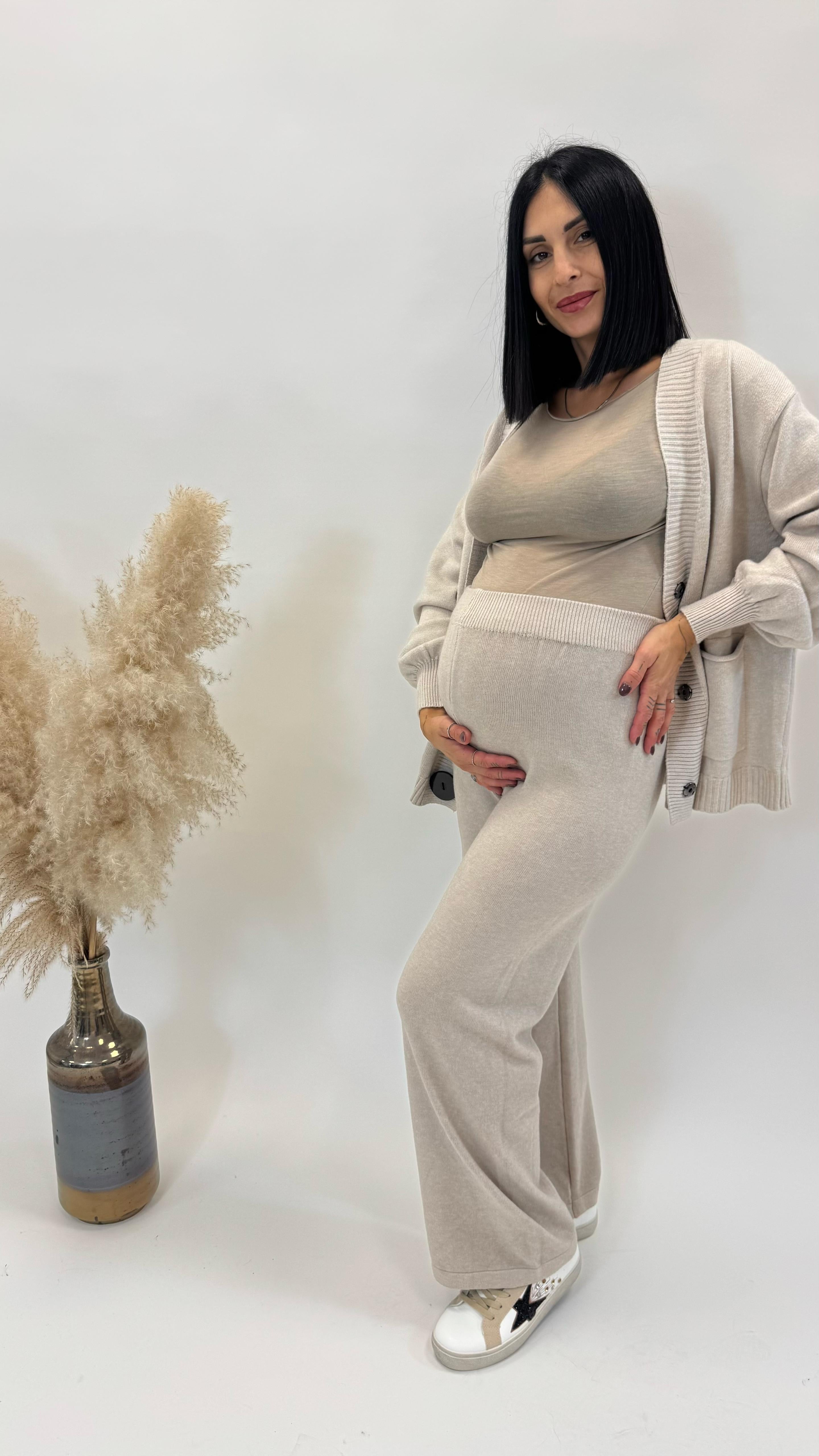 Pantalone BE YOU Tortora