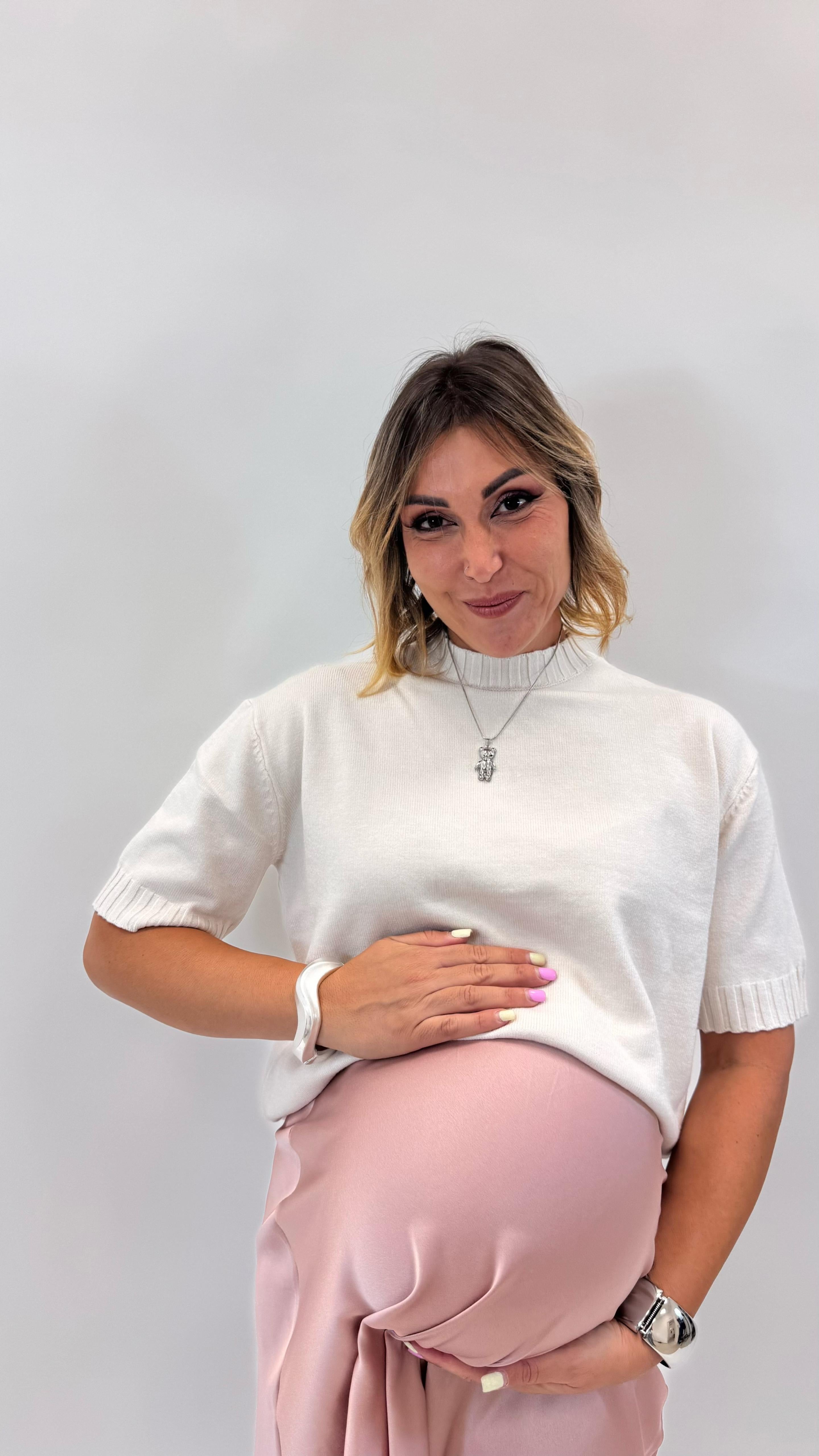 Pull Mezzo Collo Burro