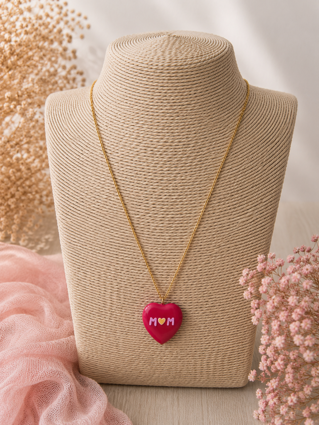 Collana Heart Mom