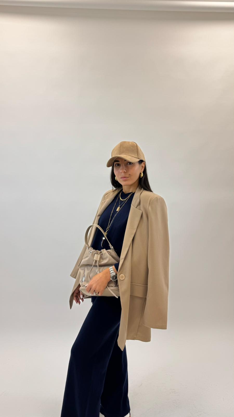 Sporty Set Maglina Morbida Blu Notte
