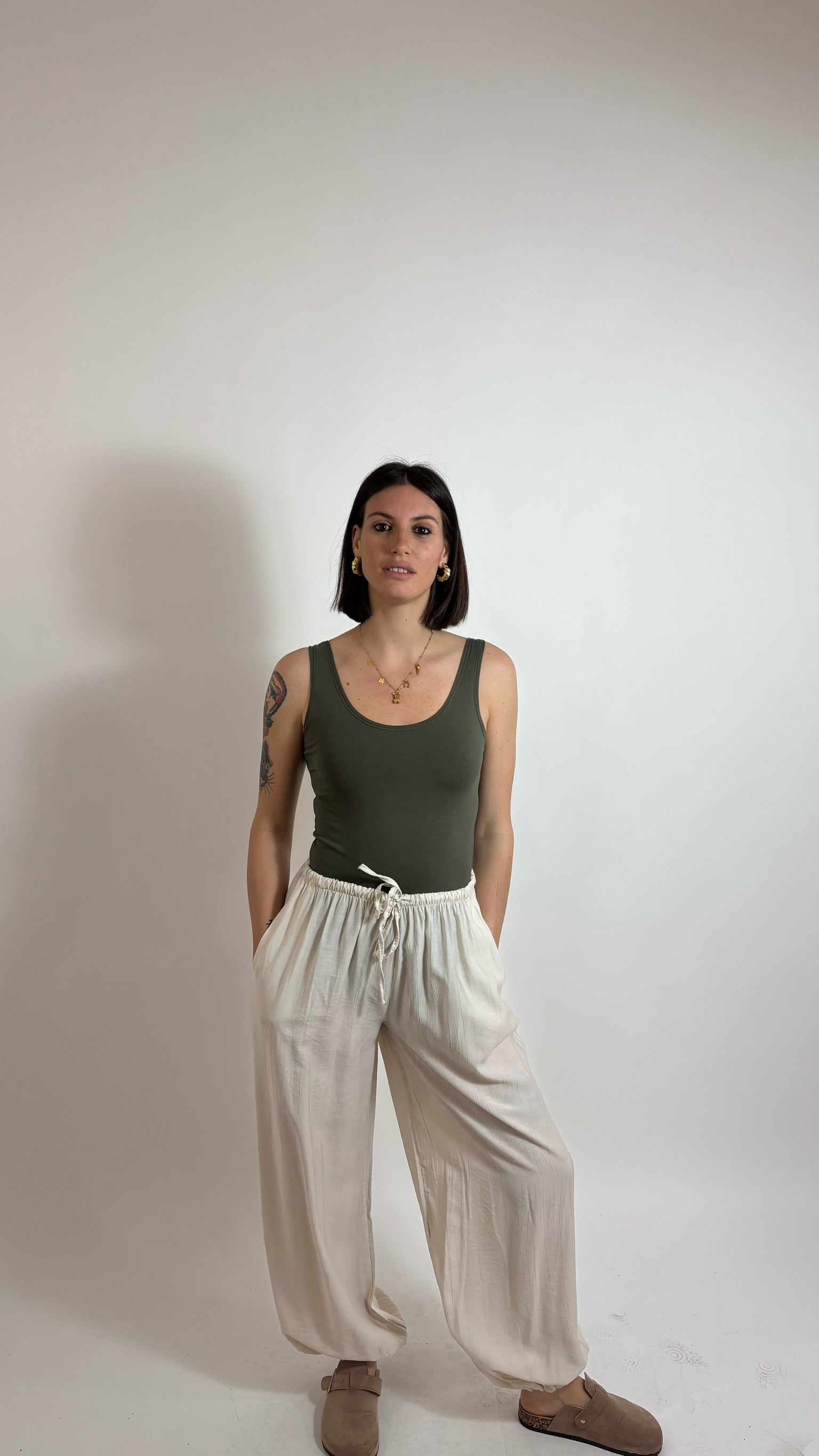 Pantalone Soft Breeze Burro