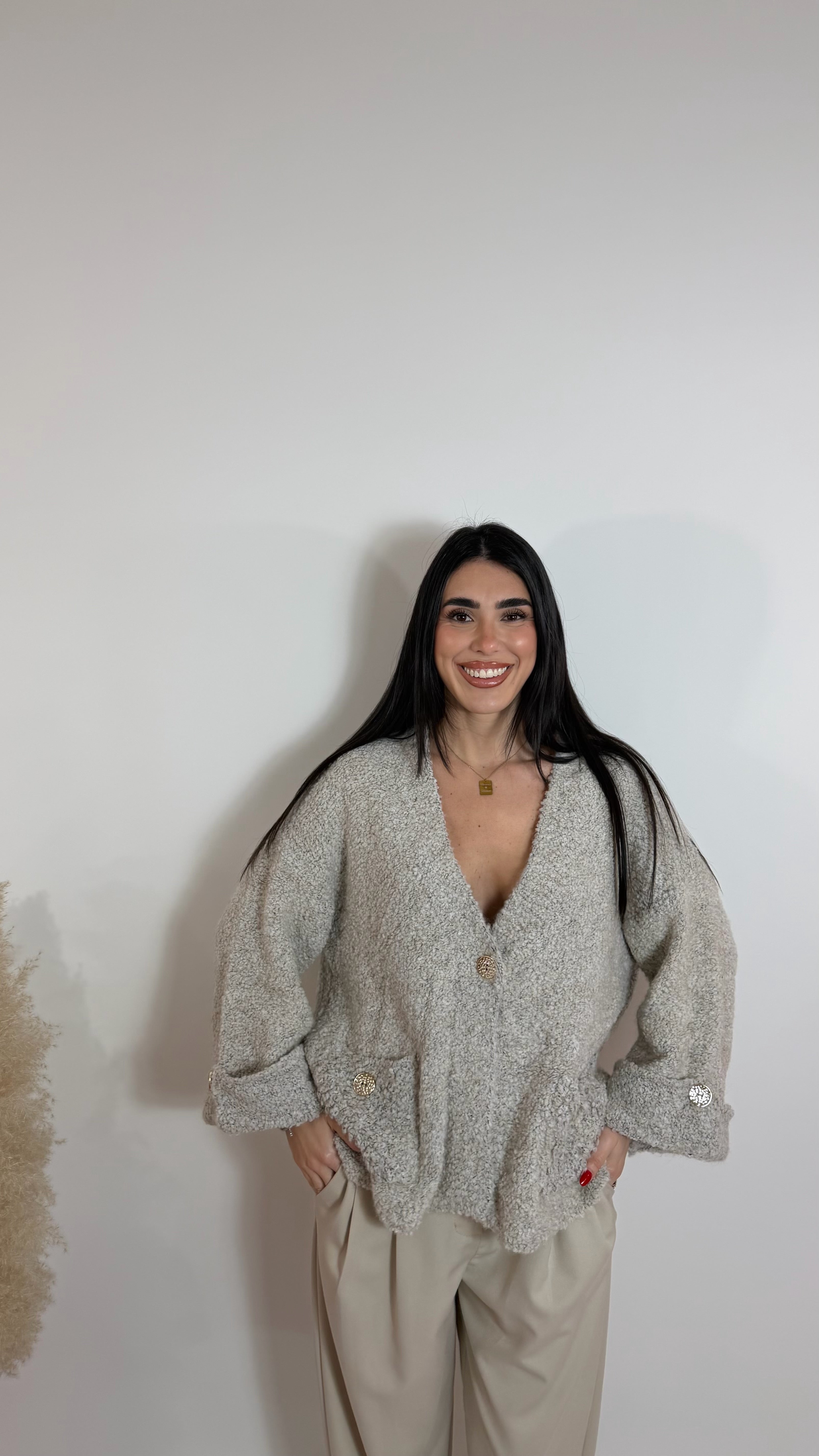 Cardigan Mantella Bouclé