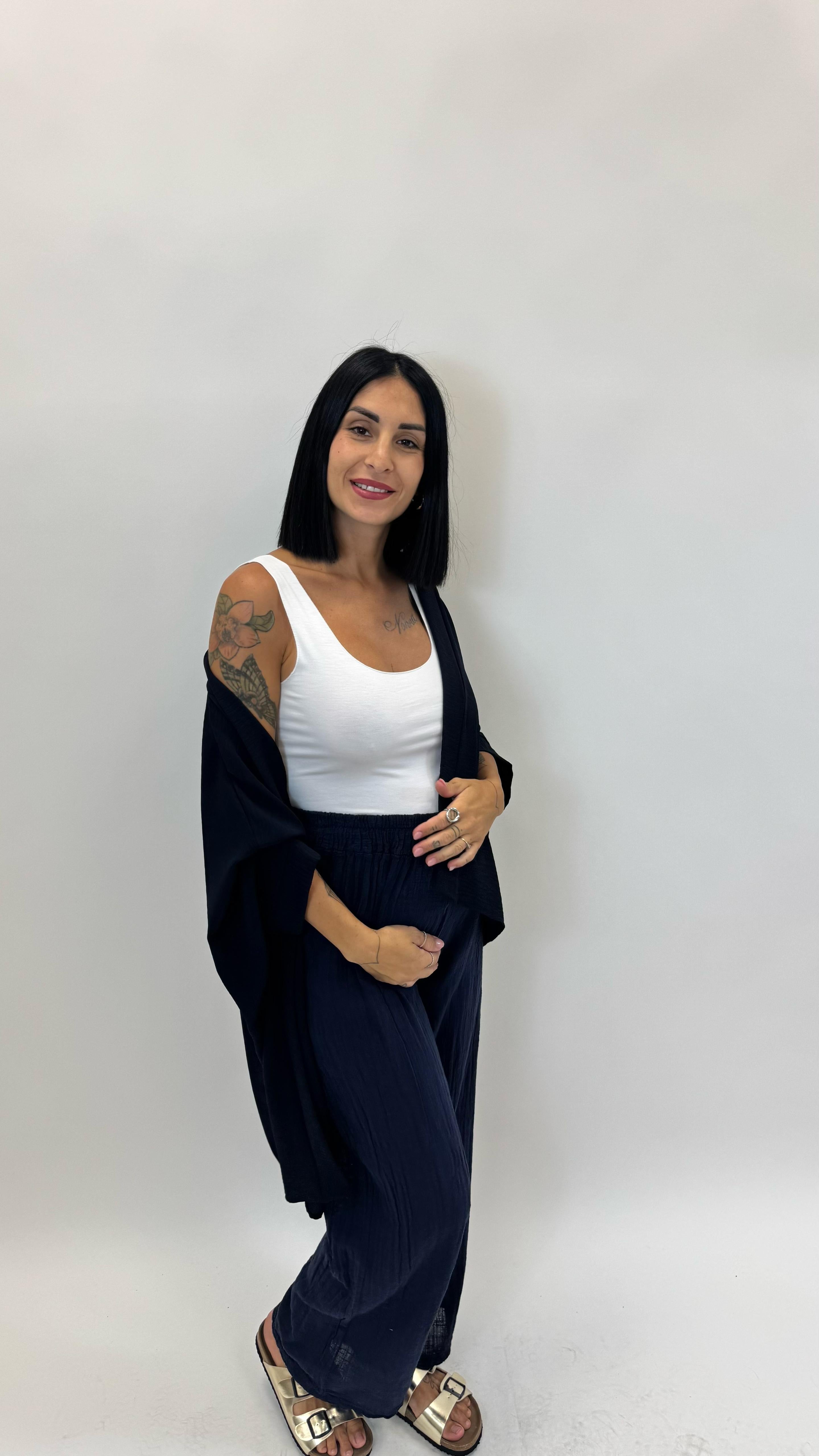 Pantalone Bea Blu Notte