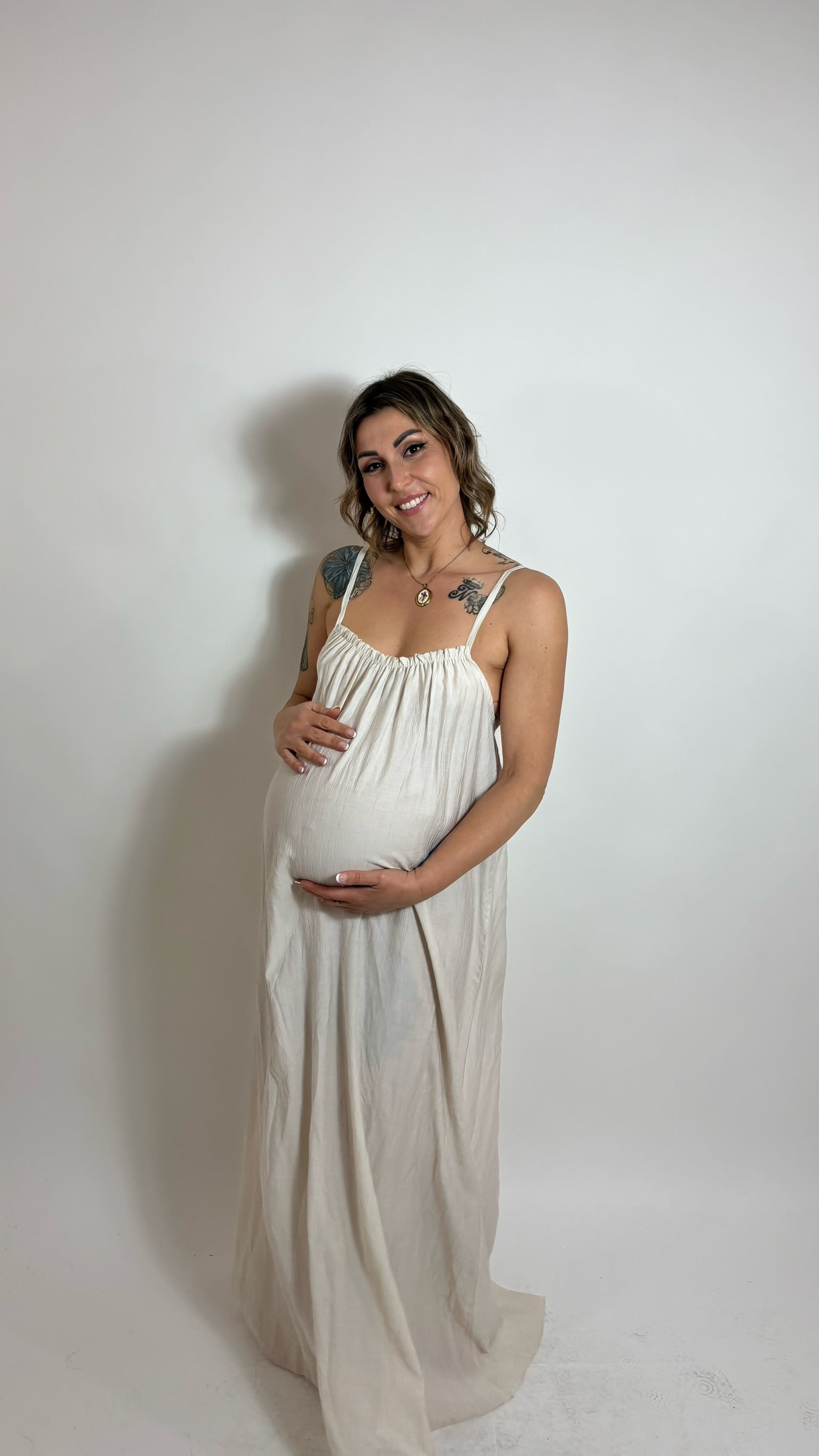Maxi Dress Jewel Bianco