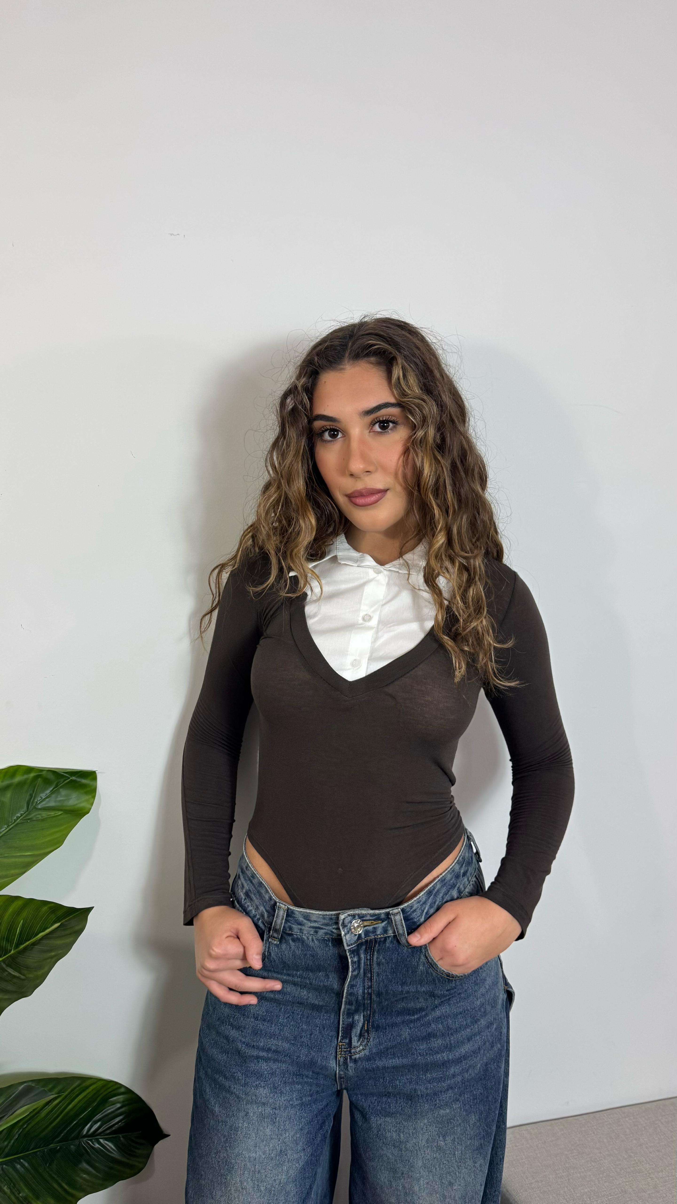 Body Cashmere Colletto Choco