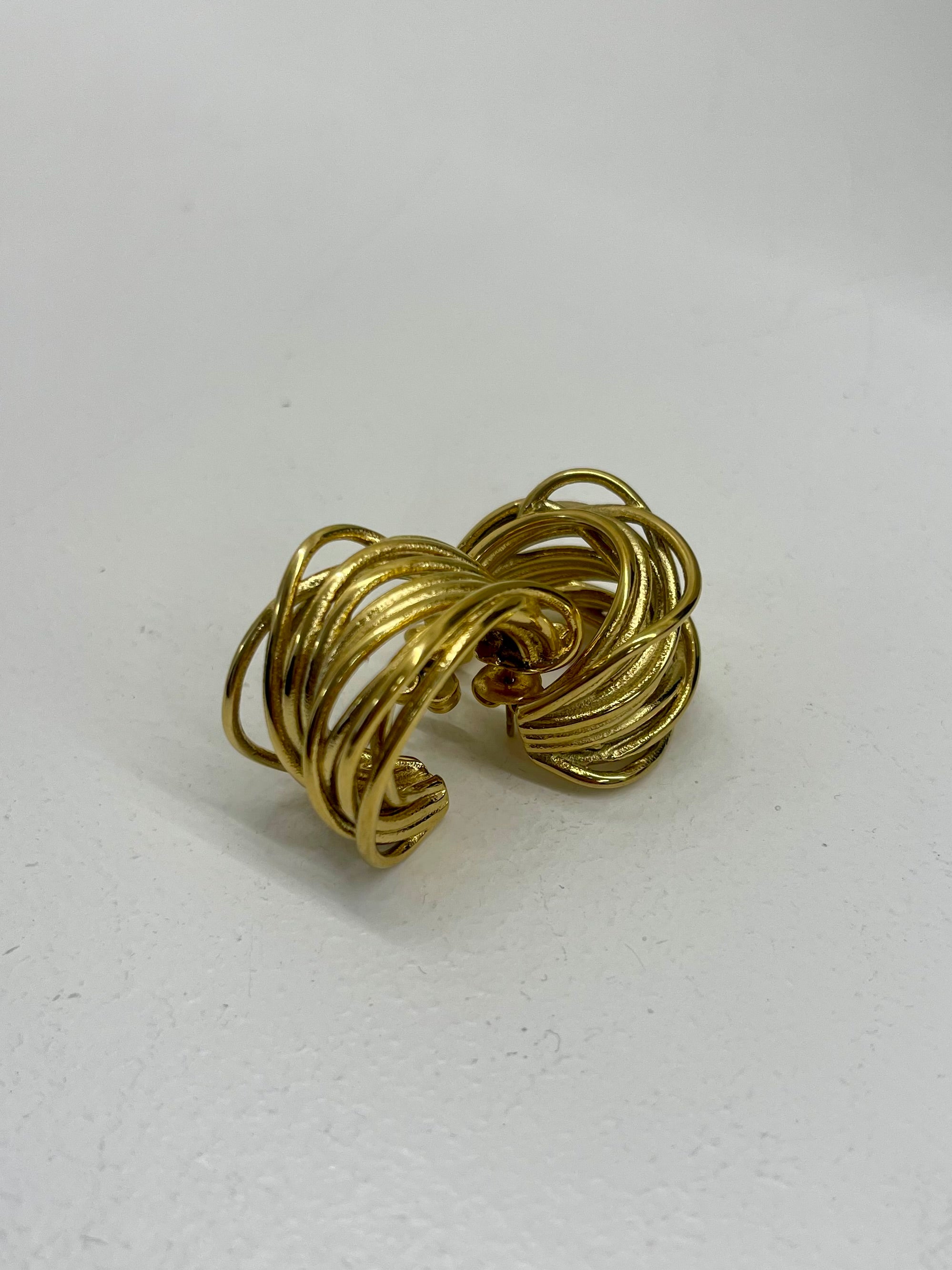 Orecchini Twist Hoops