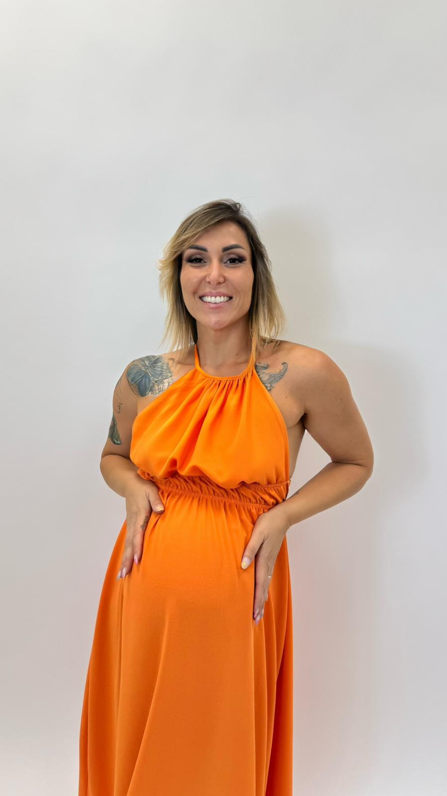 Abito Calliope Orange