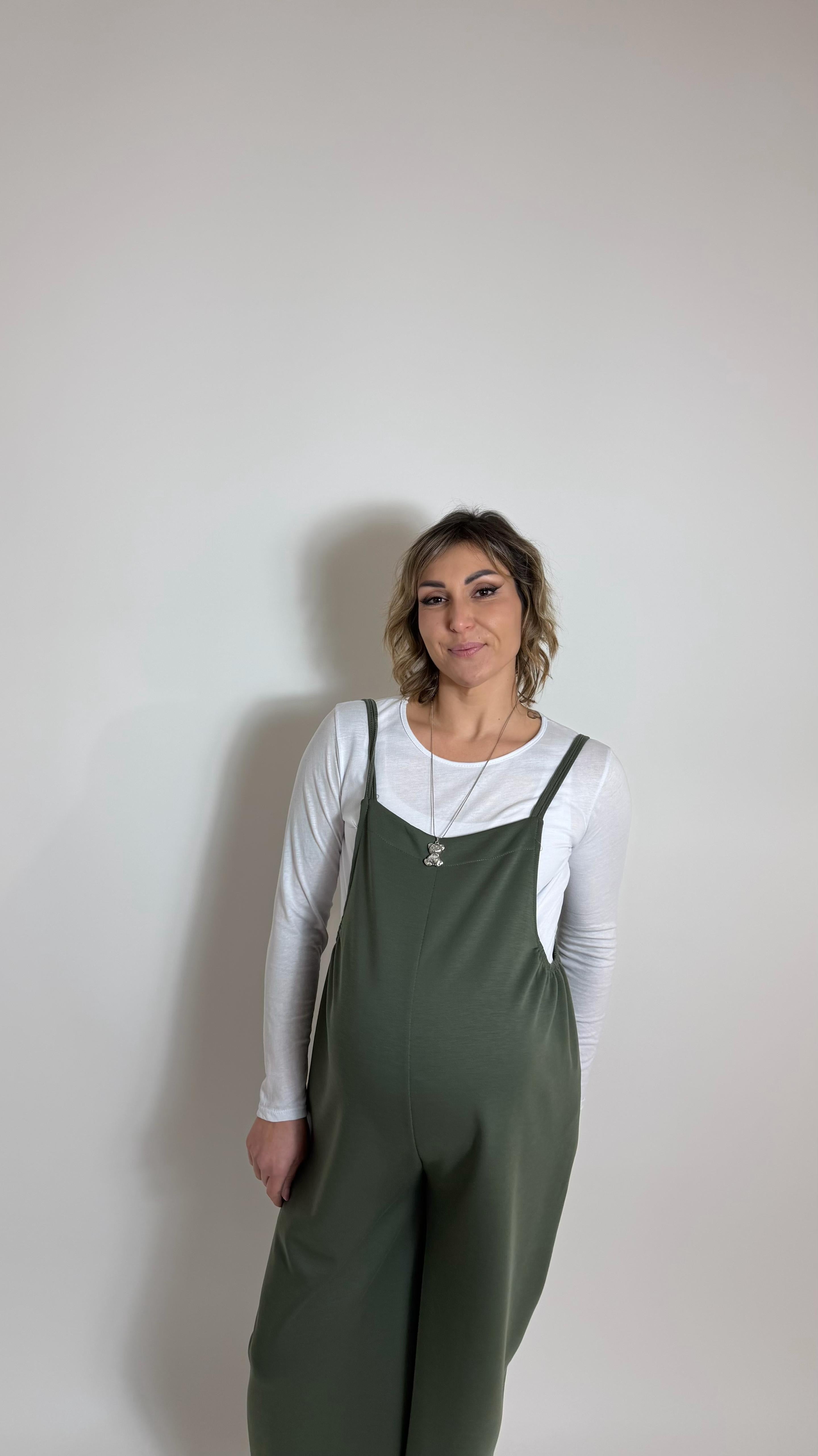 Salopette Comfy-Urban Verde