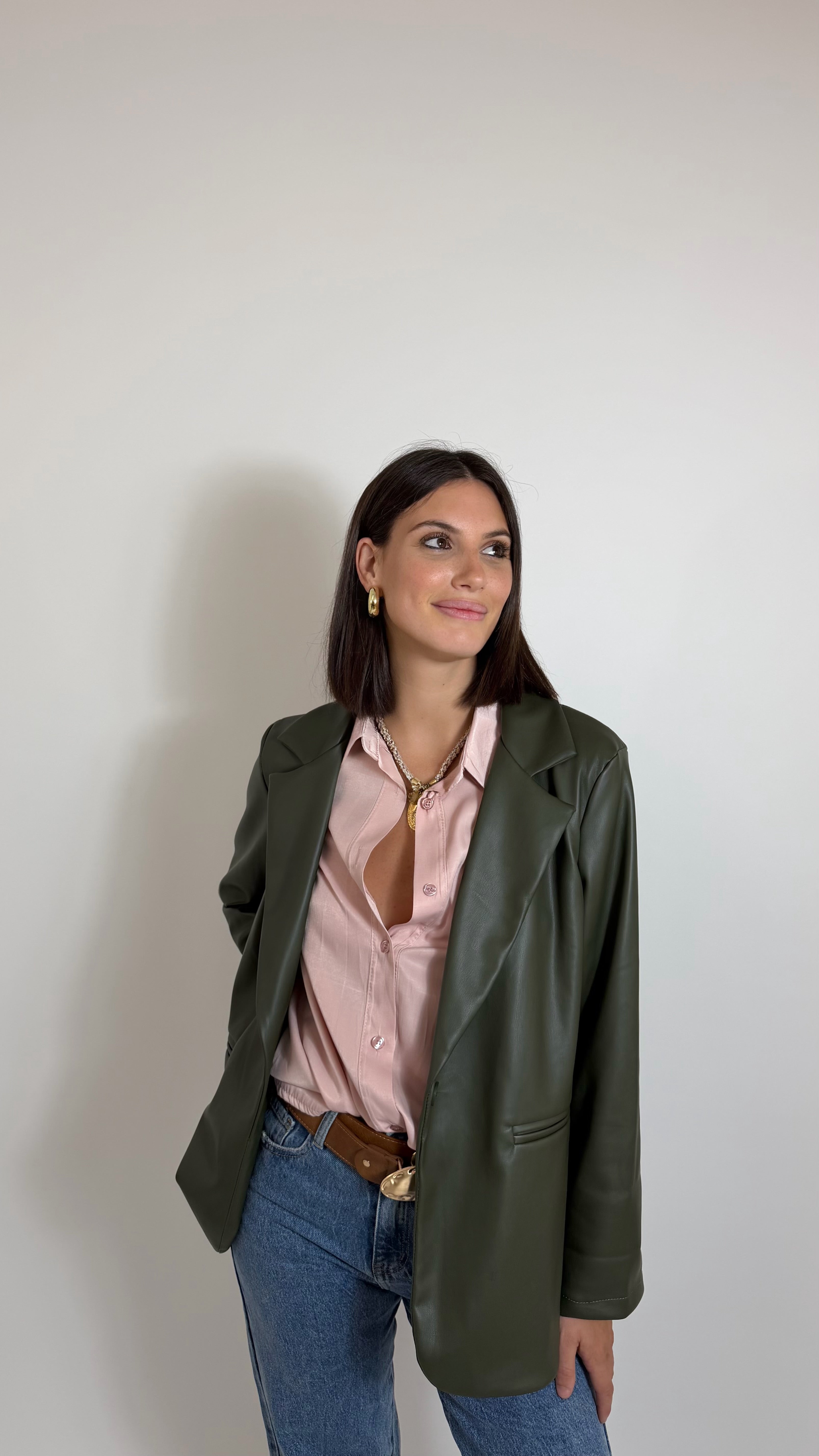 Blazer Ecopelle Verde Utility
