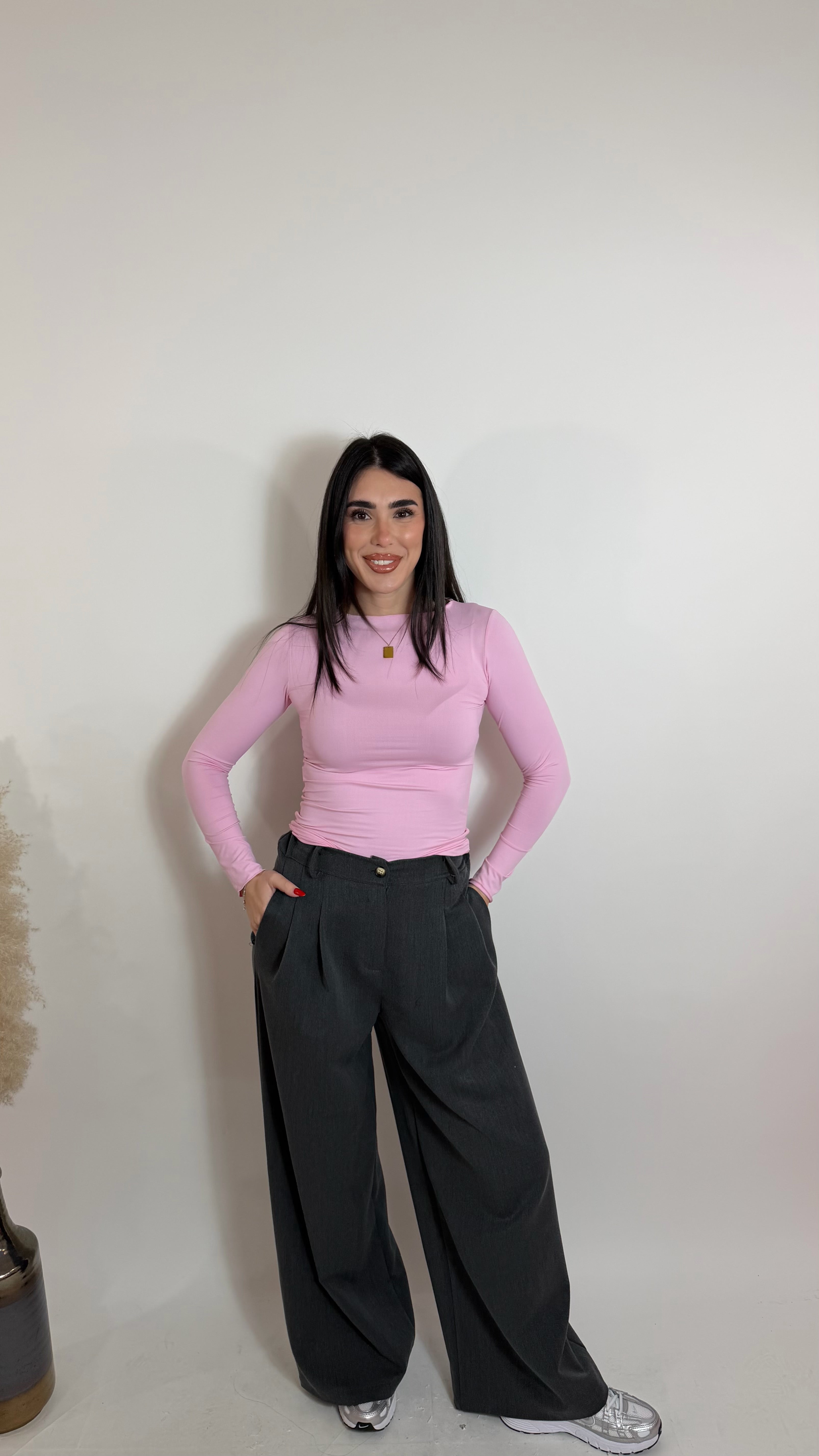 Maglia Skim Lycra Pink Soft