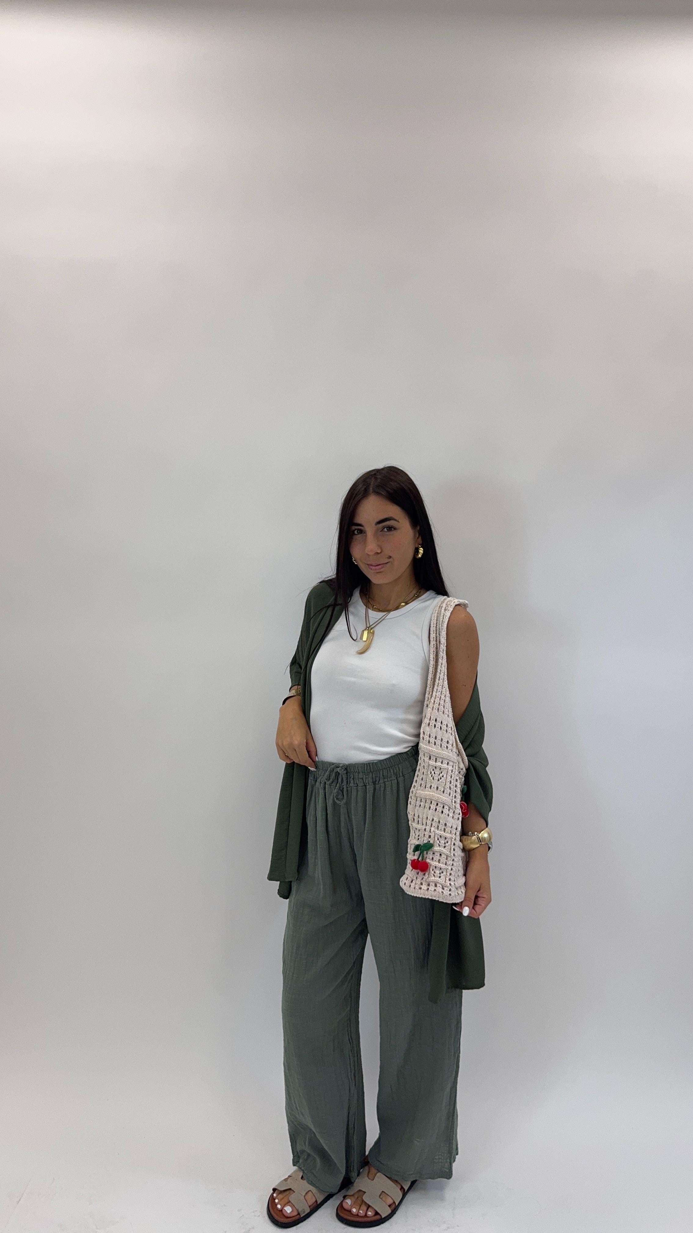 Pantalone Bea Olive