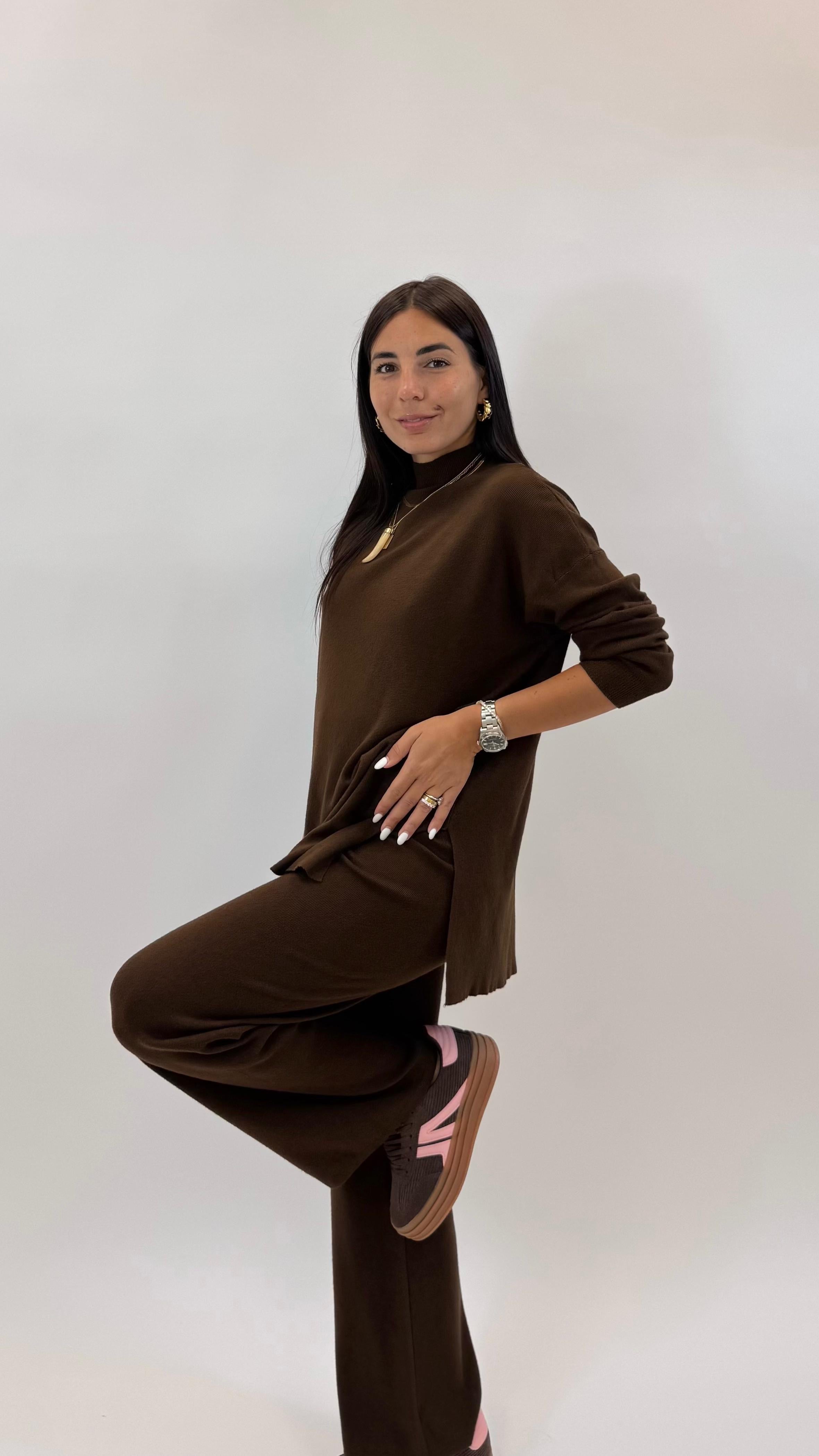Cozy Cordset Extrasoffice Cioccolato