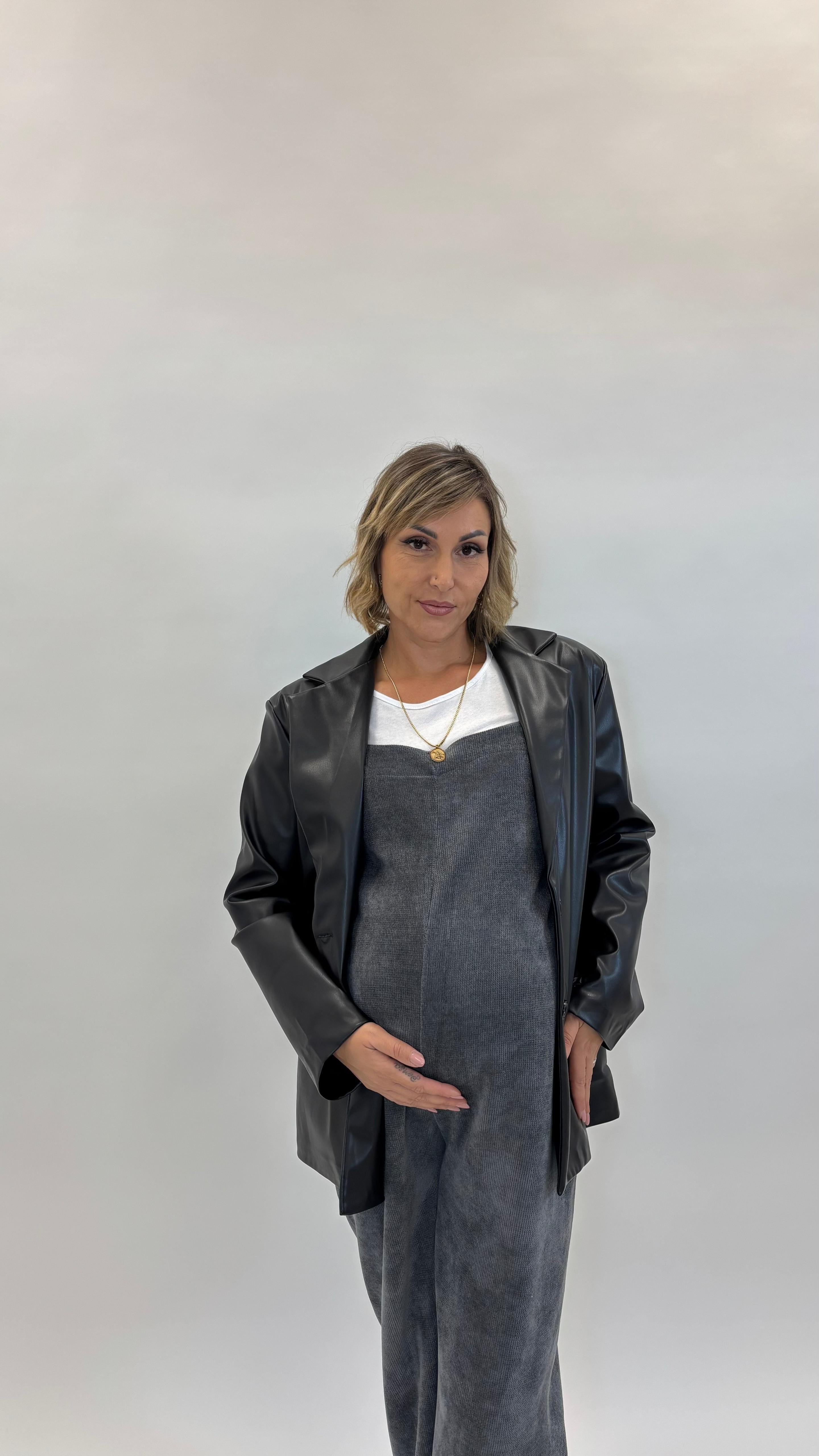 Salopette Comfy Grigio Antracite