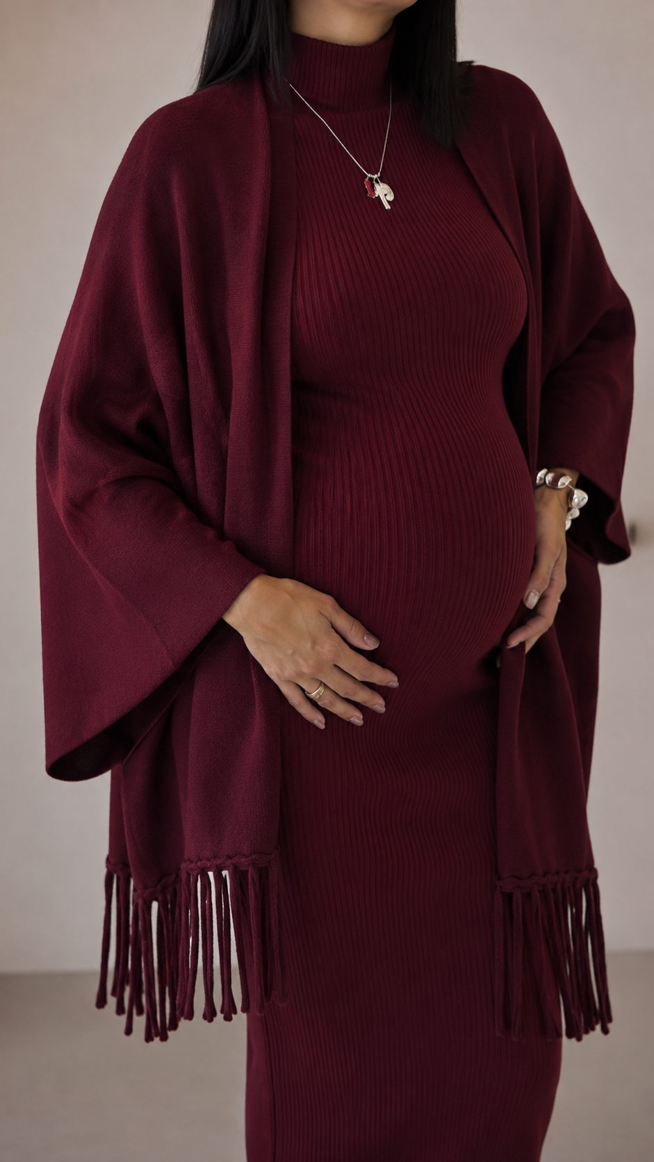 Cardigan Manica Campana Burgundy