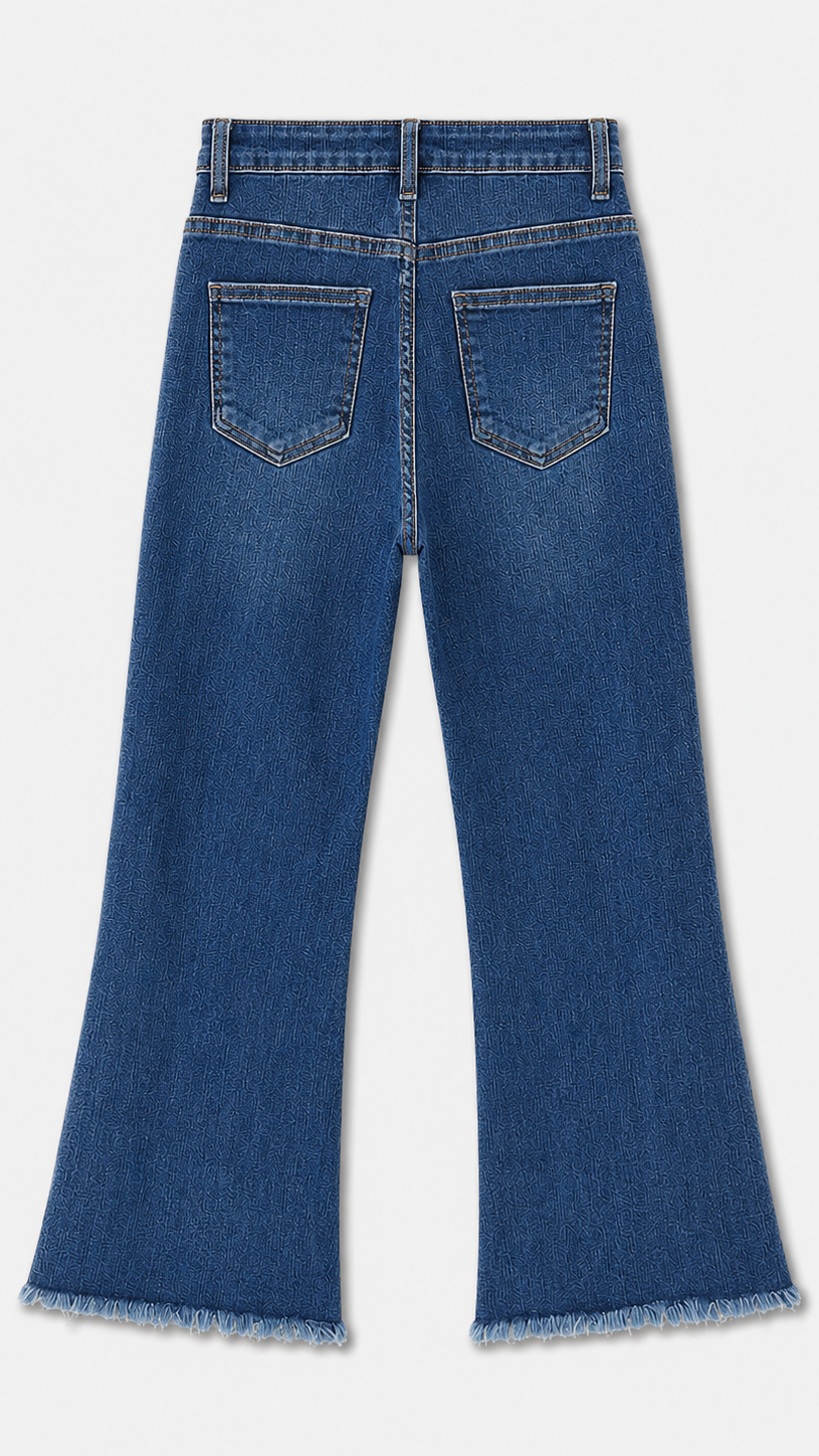 Denim Trombetta Sfrangiato