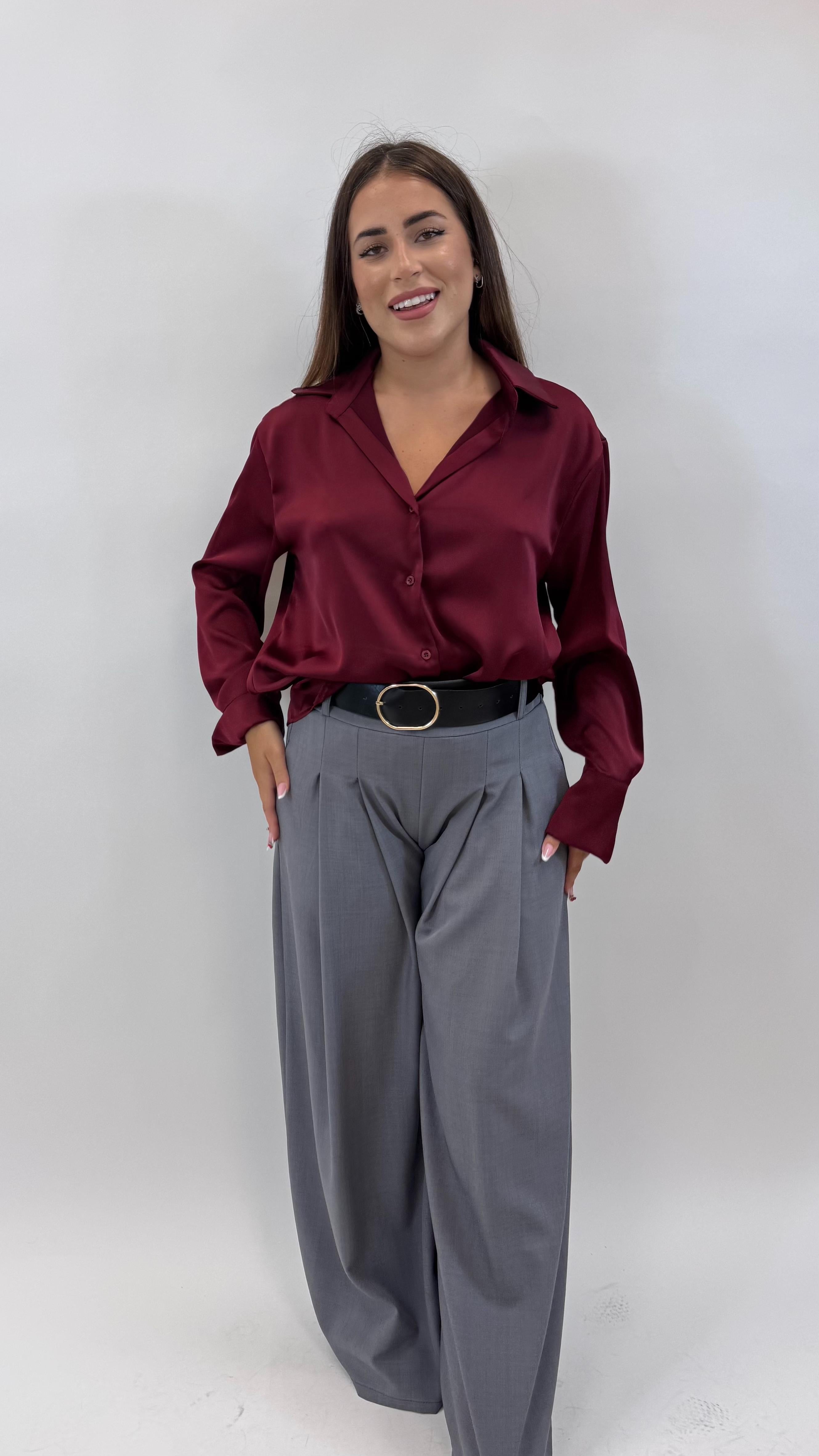 Pantalone Full Lenght Grigio Perla