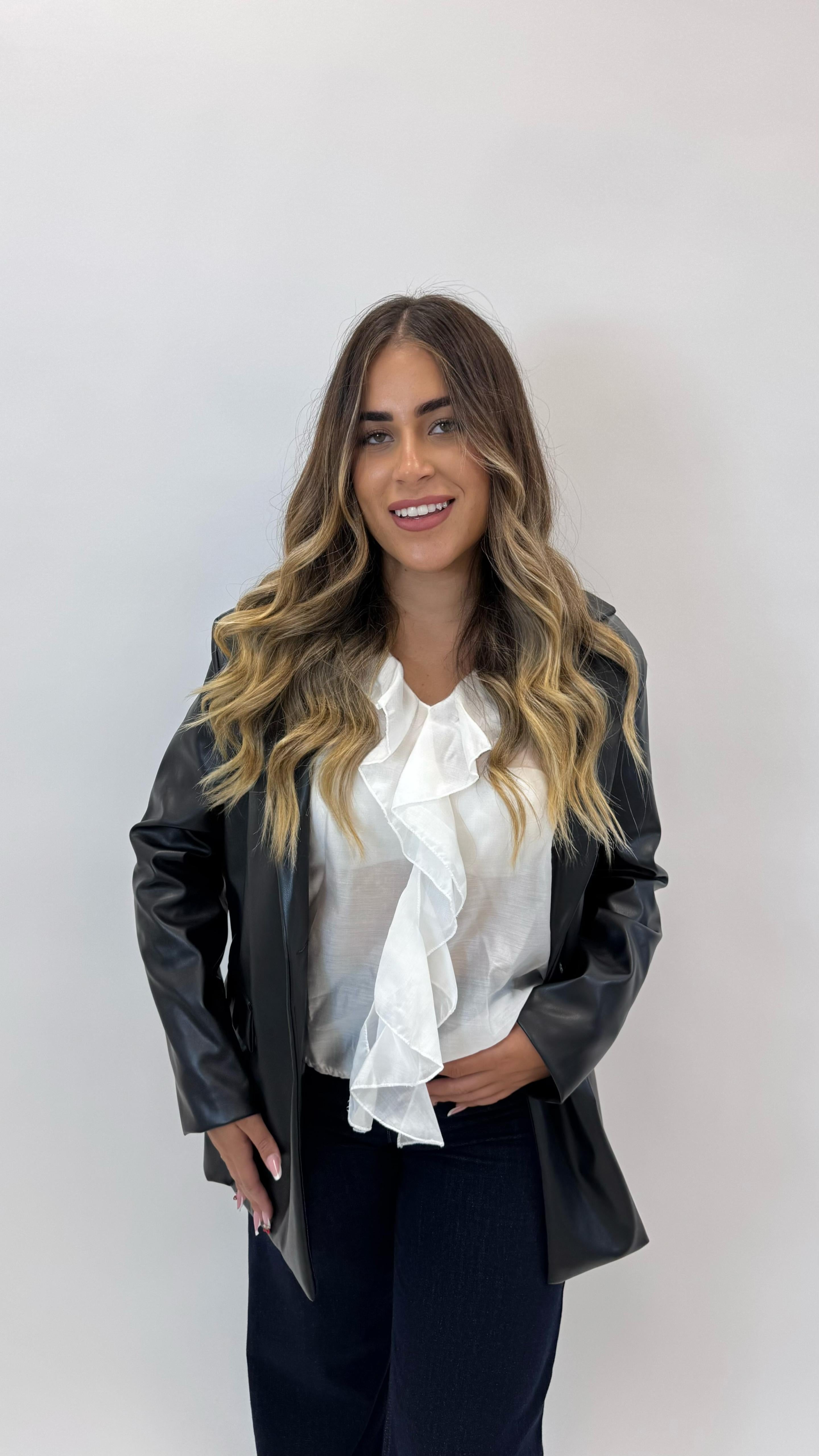 Blusa Voulant Bianca