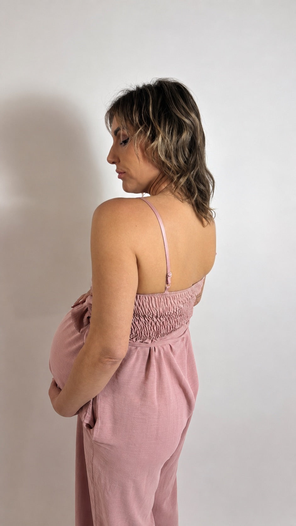 Tuta Graphic Wave Rosa
