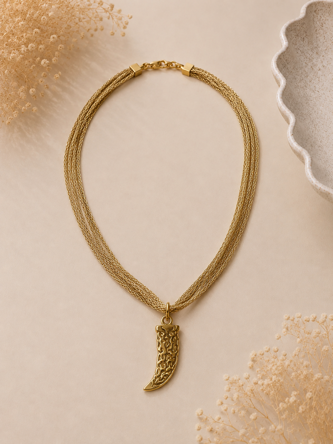 Collana Gold Amulet