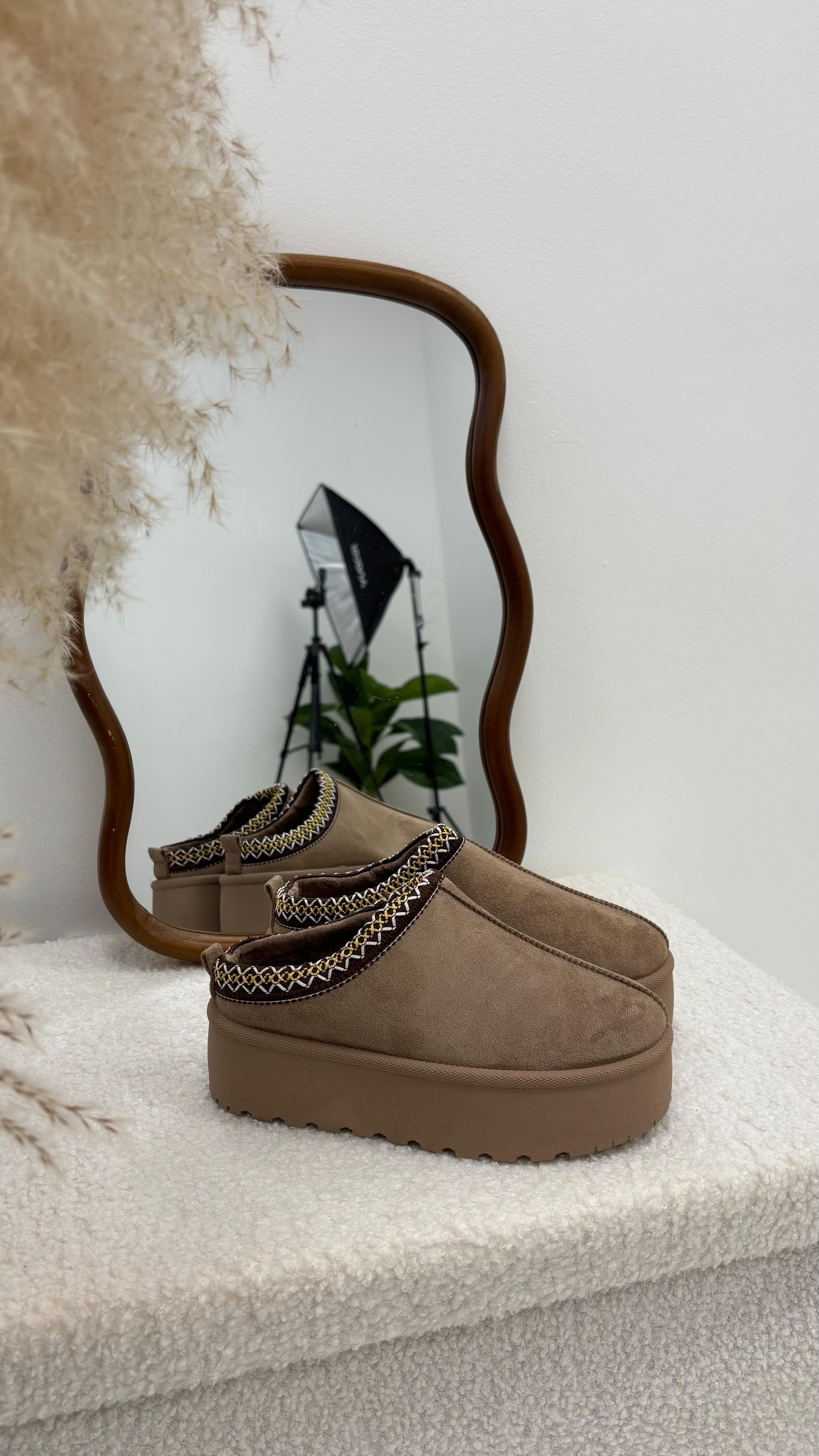 Inspo Ugg Tezz Taupe