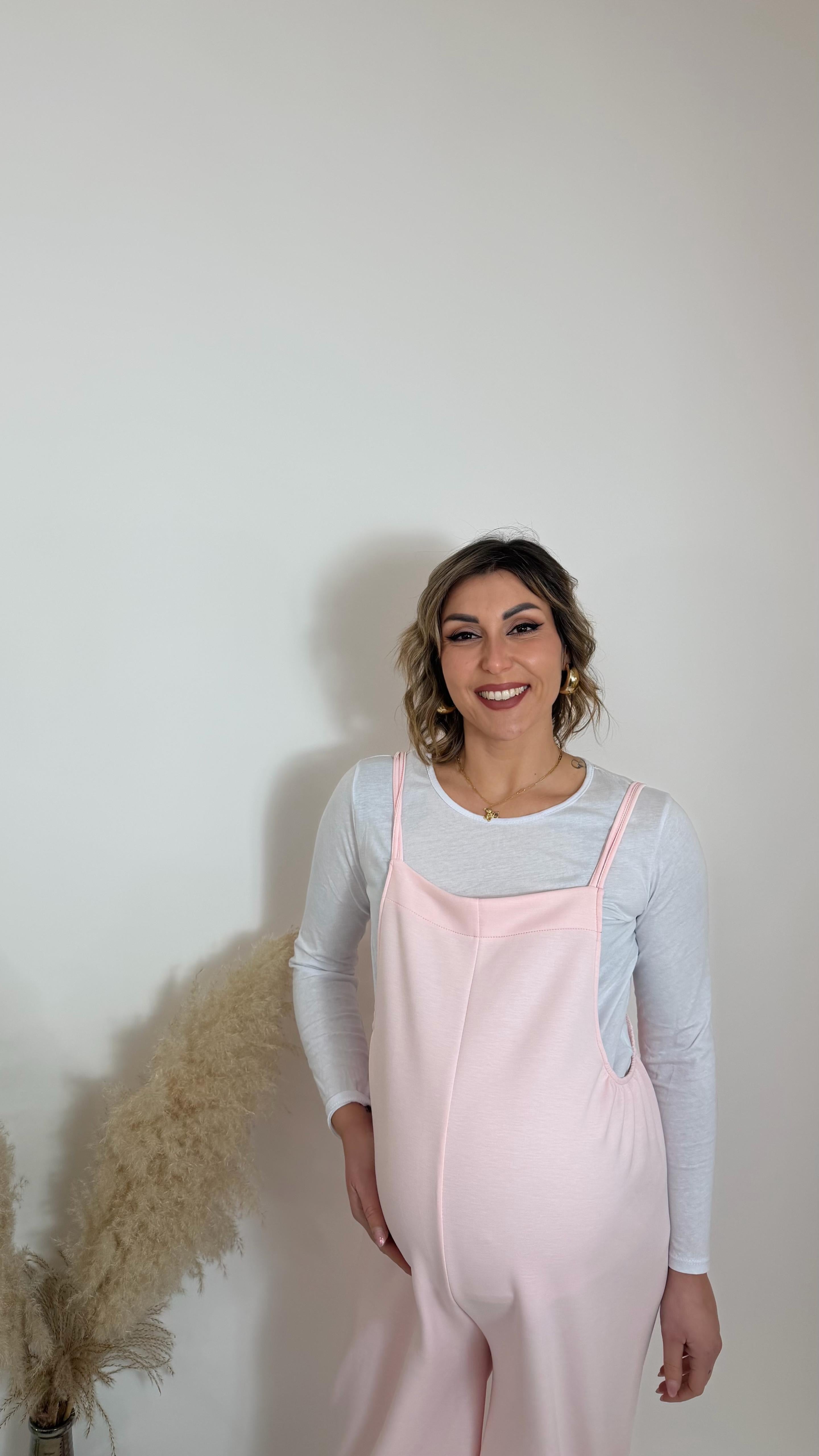 Salopette Comfy-Urban Pink Soft