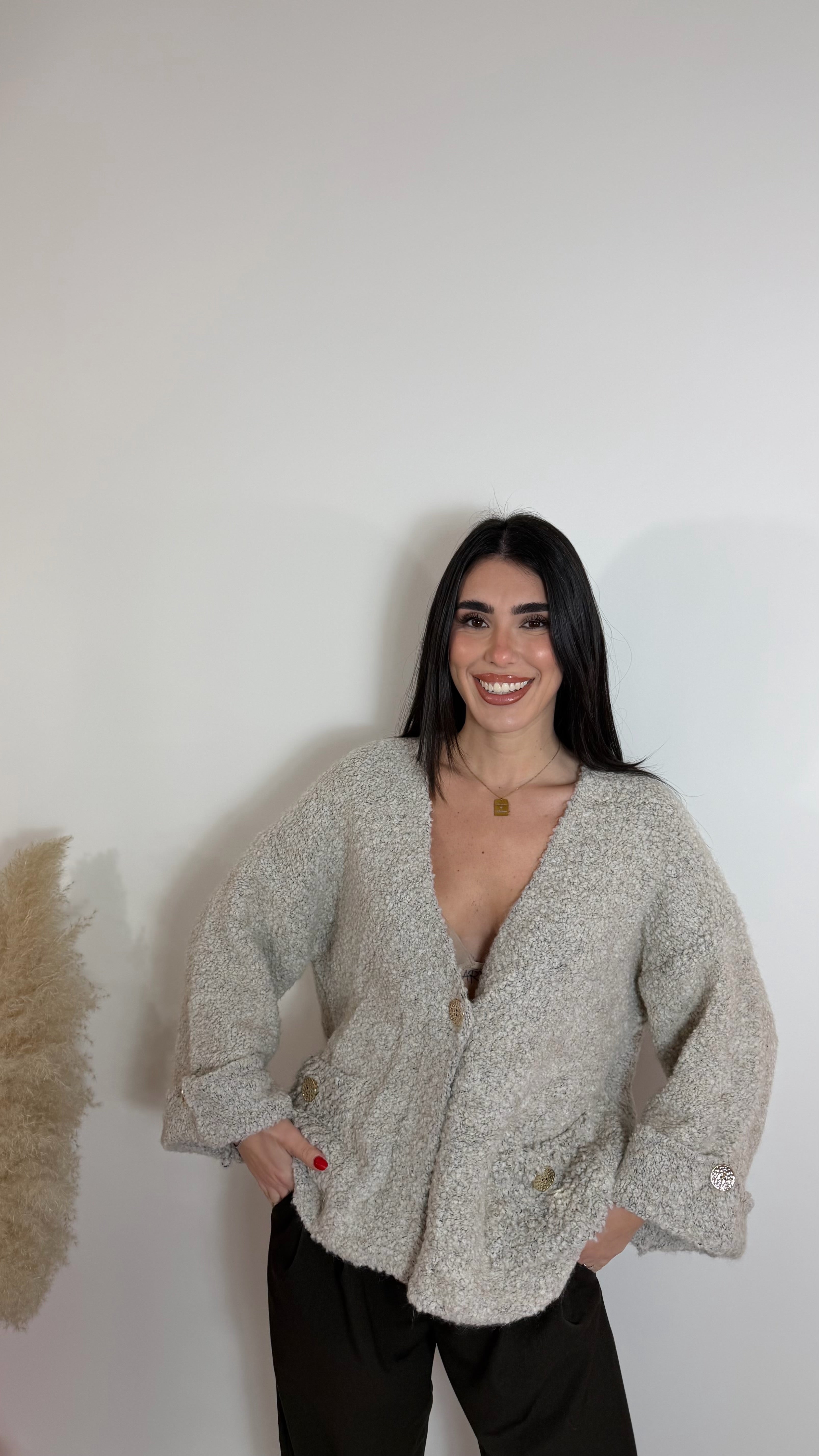 Cardigan Mantella Bouclé