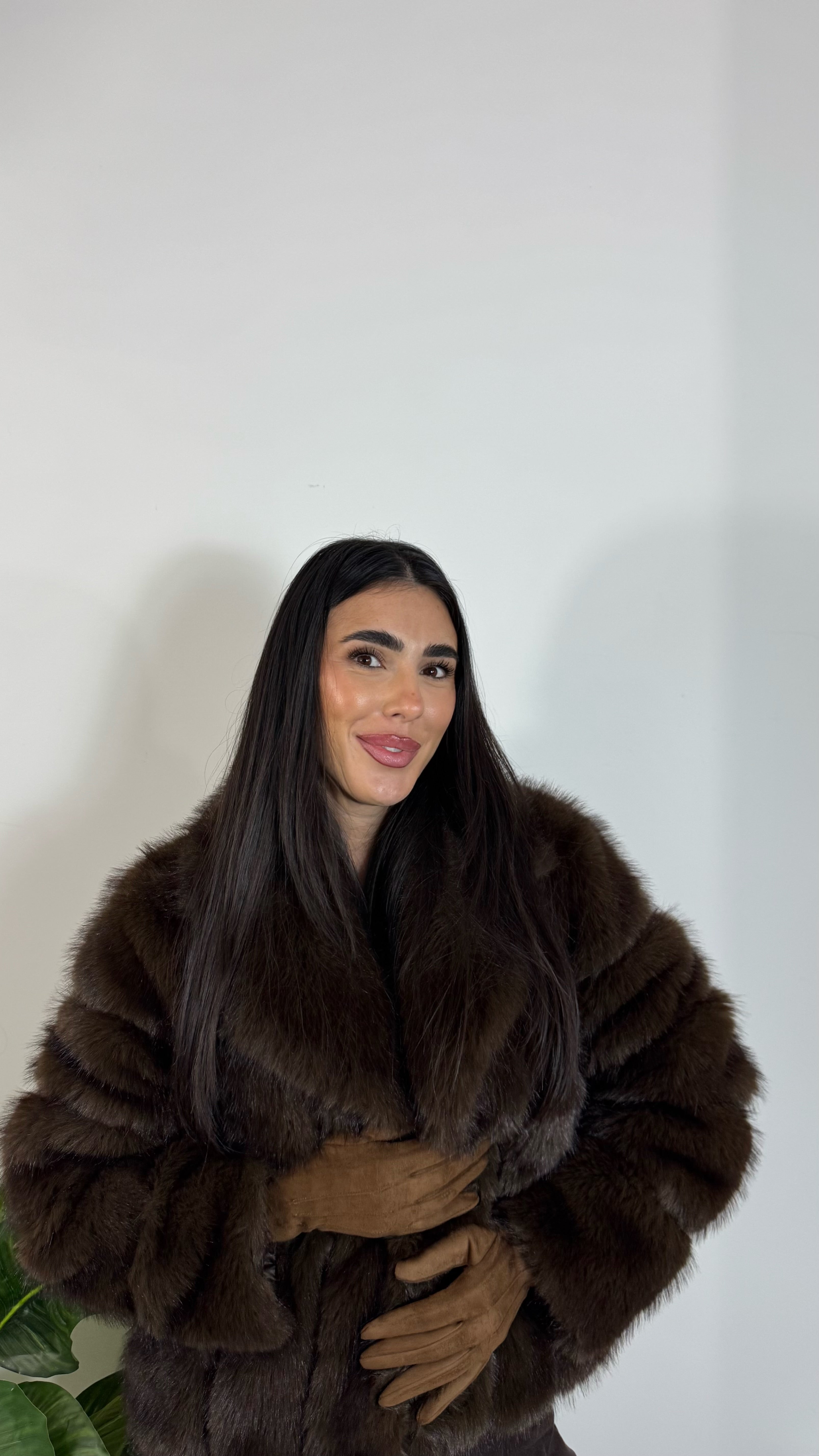 Guanti Eco Camoscio Camel